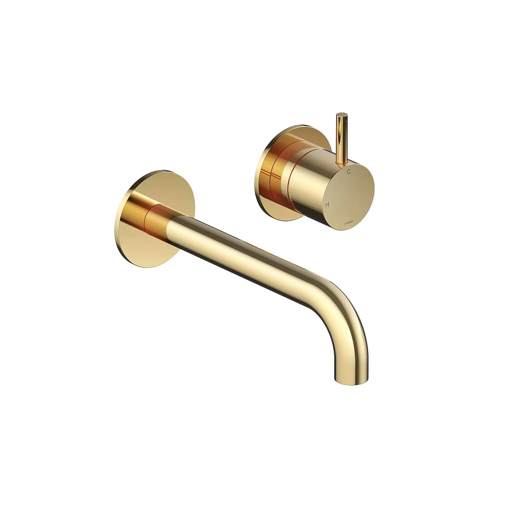 Cobber 2 Hole Wall Mounted Basin Mixer Tap