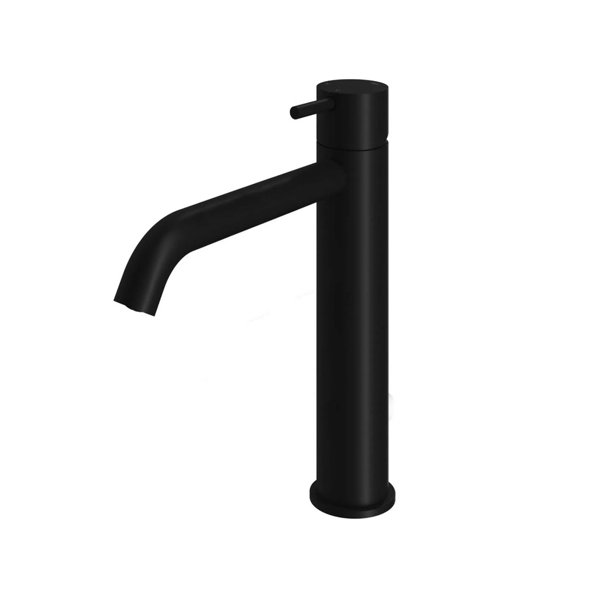 Cobber 286 Tall Basin Mixer Tap Curved Spout Monobloc