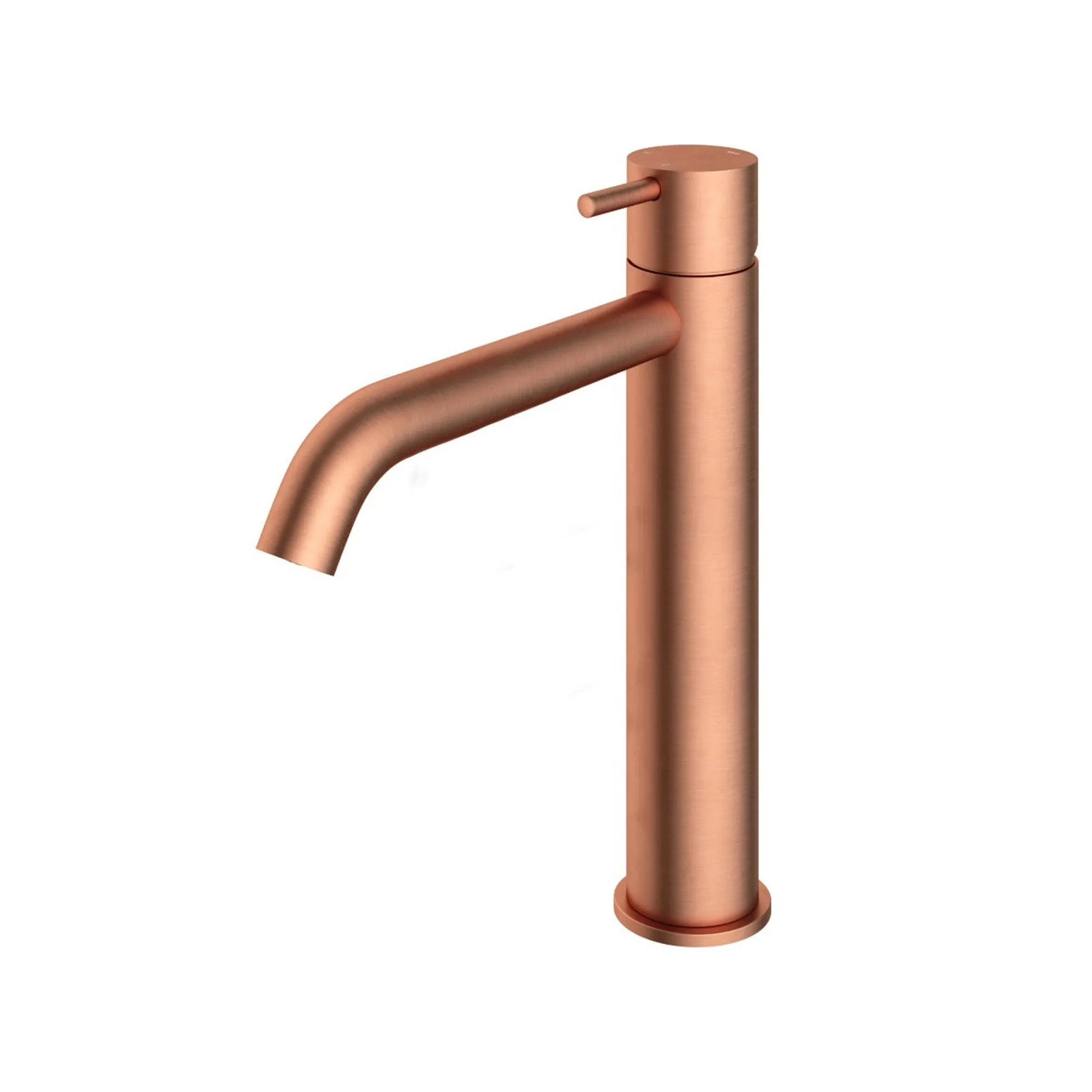 Cobber 286 Tall Basin Mixer Tap Curved Spout Monobloc