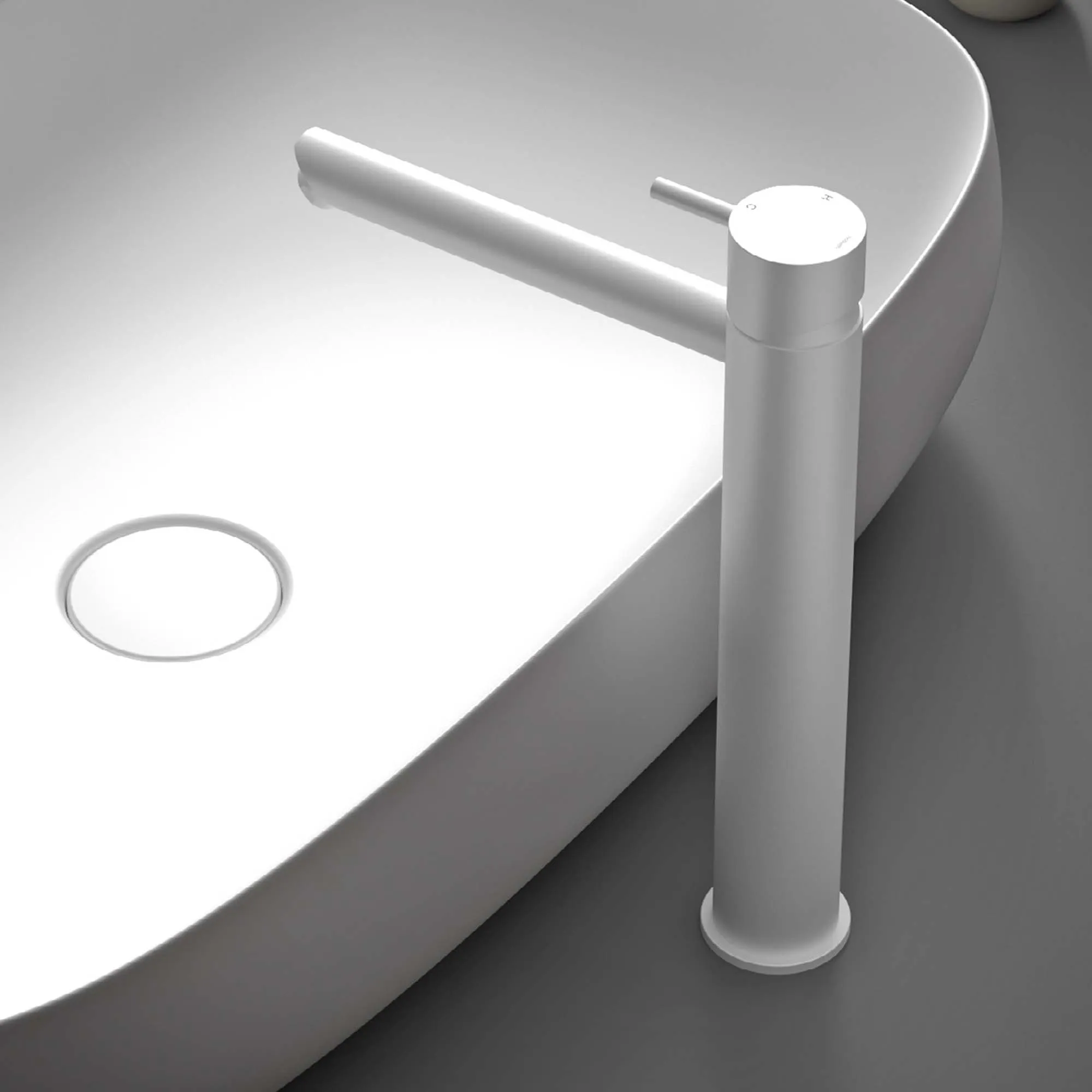 Cobber 286 Tall Basin Mixer Tap Monobloc