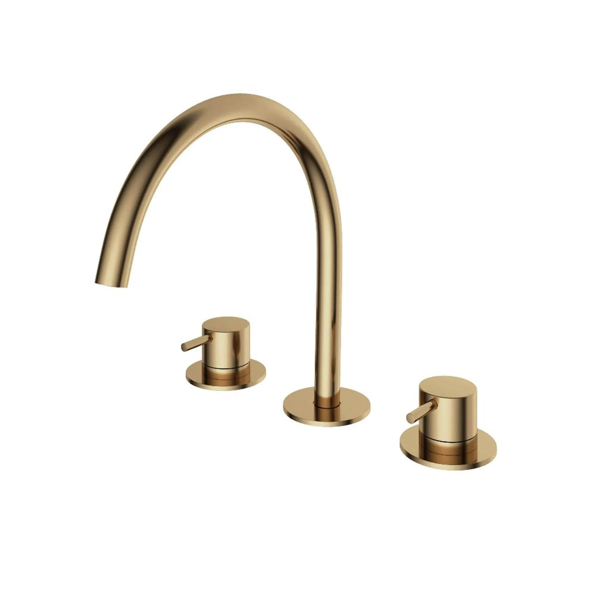 Cobber 3 Hole Deck Mounted Basin Mixer Tap