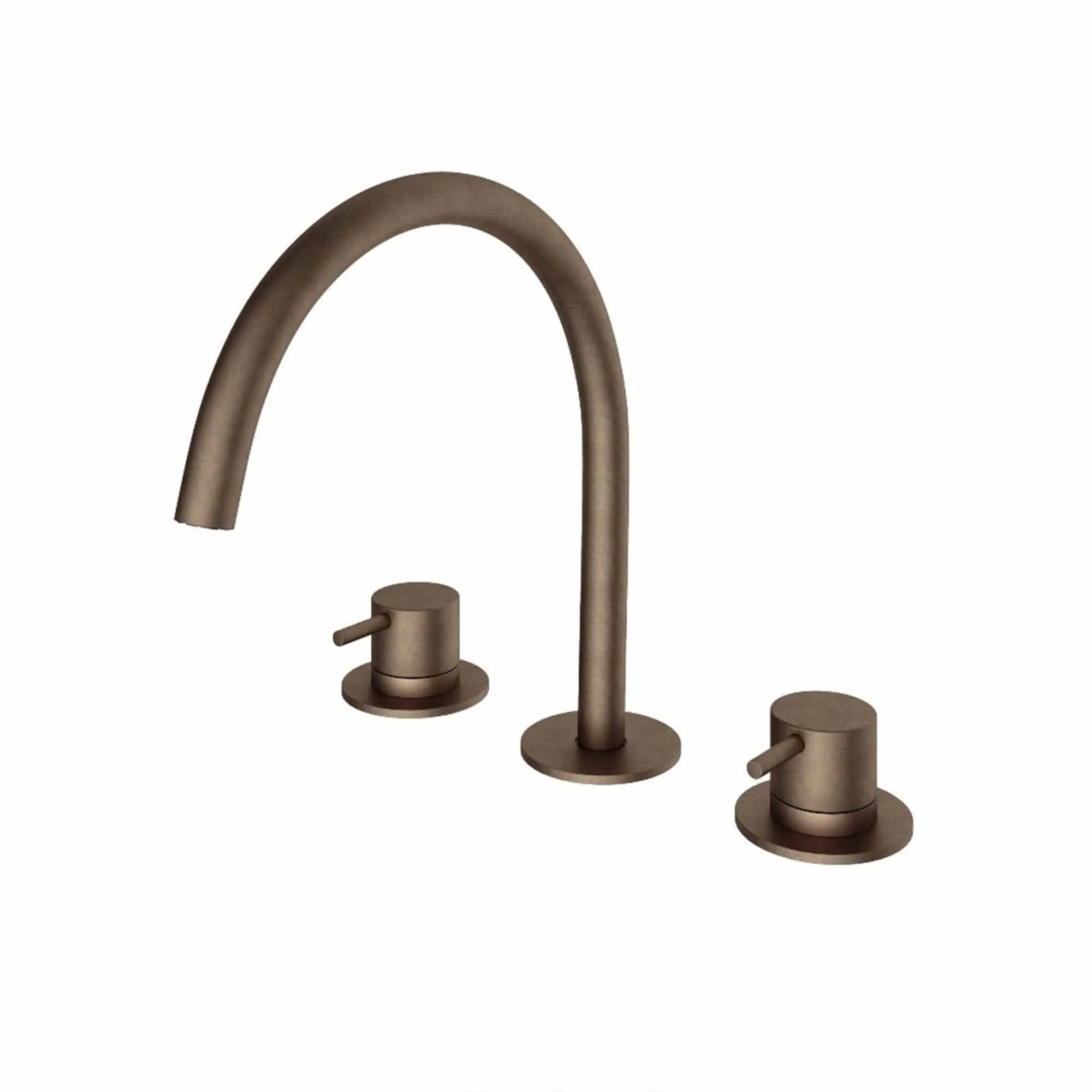 Cobber 3 Hole Deck Mounted Basin Mixer Tap