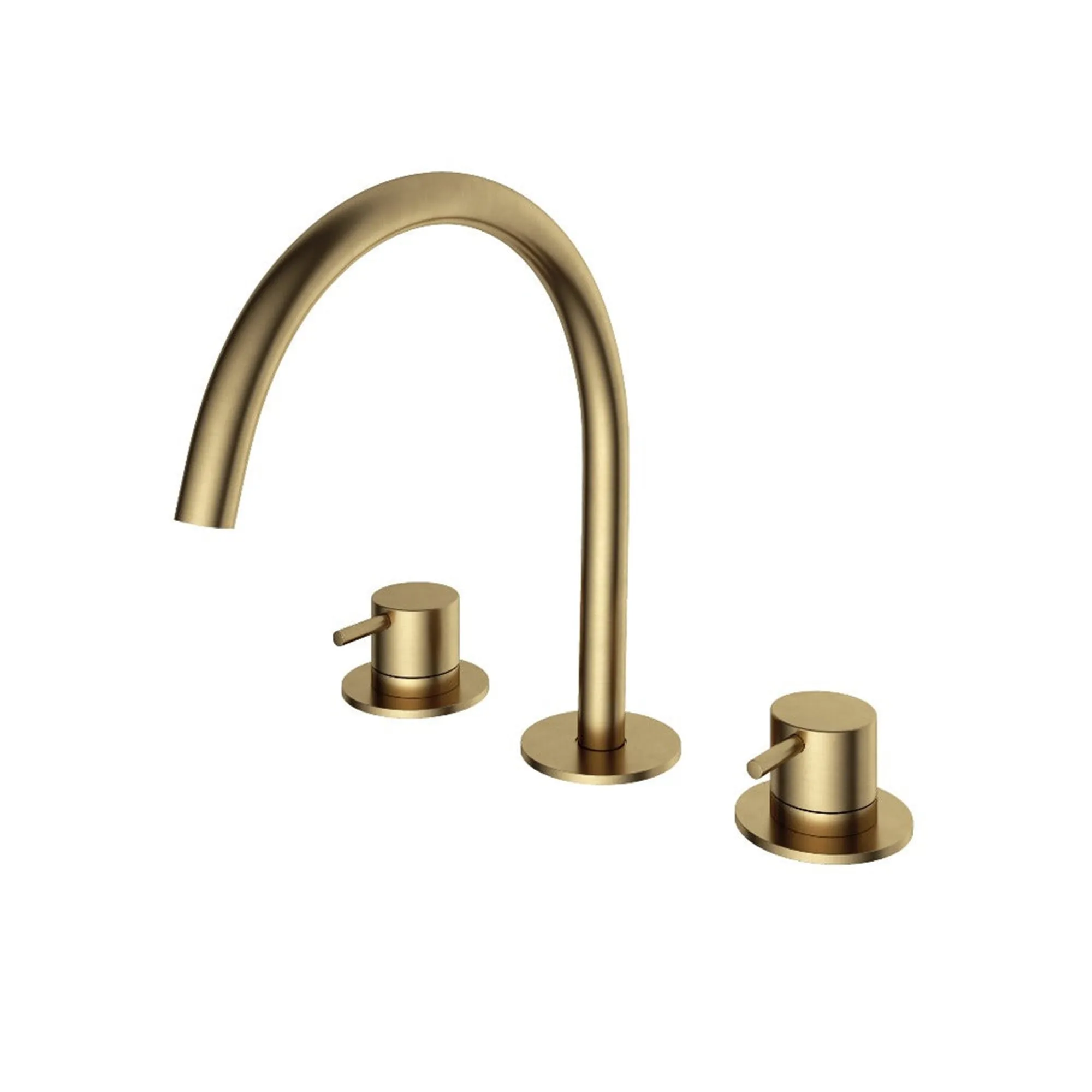 Cobber 3 Hole Deck Mounted Basin Mixer Tap