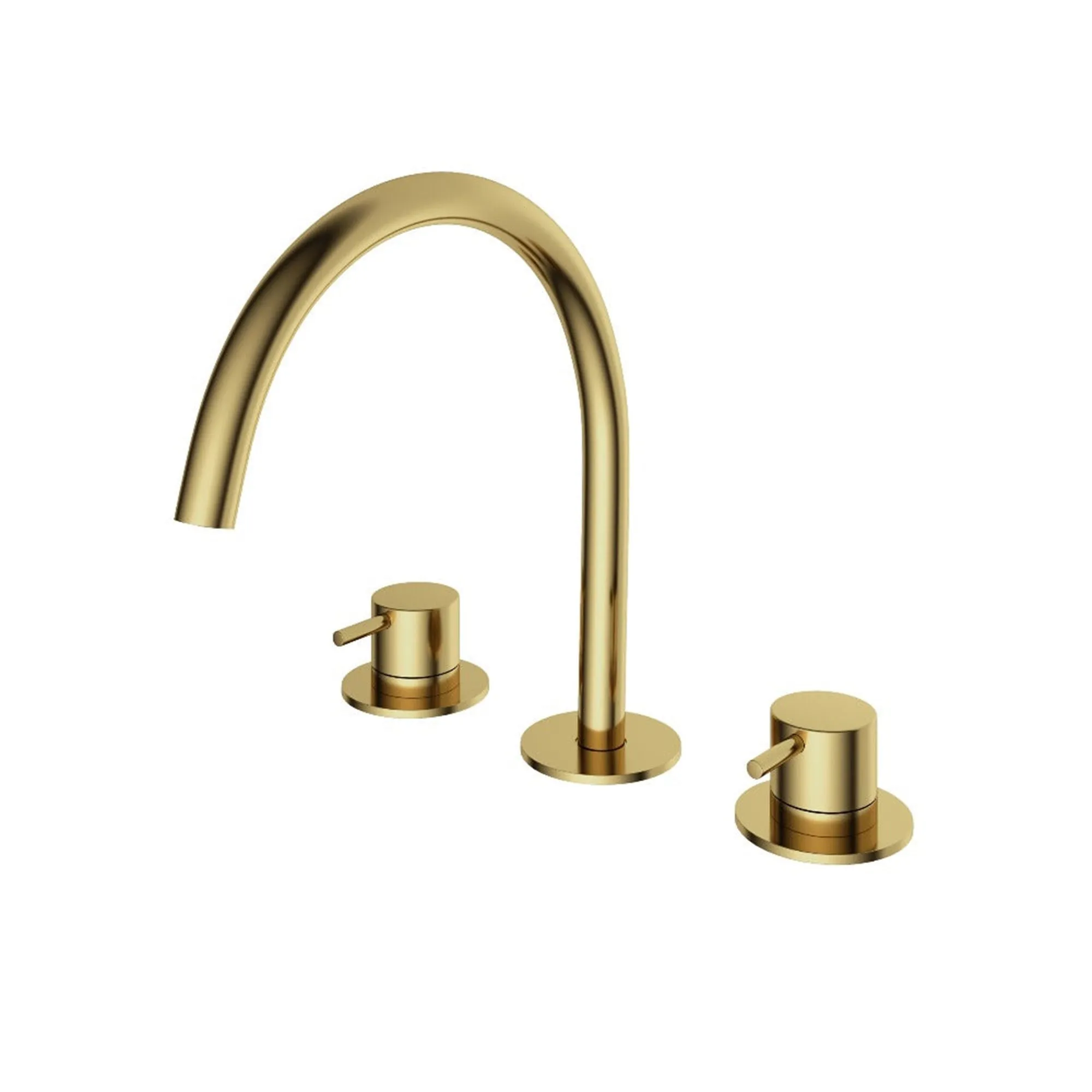 Cobber 3 Hole Deck Mounted Basin Mixer Tap