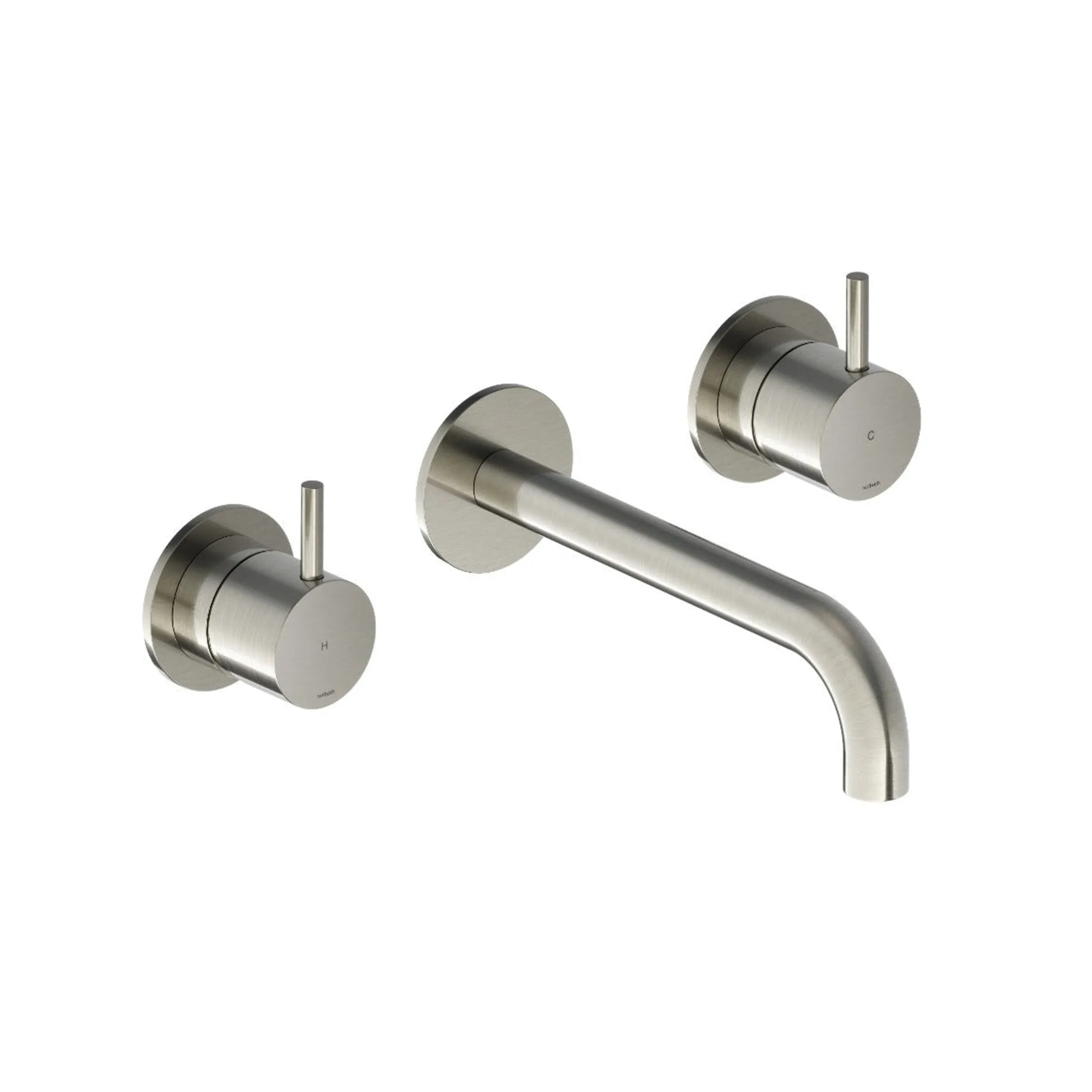 Cobber 3 Hole Wall Mounted Basin Mixer Tap