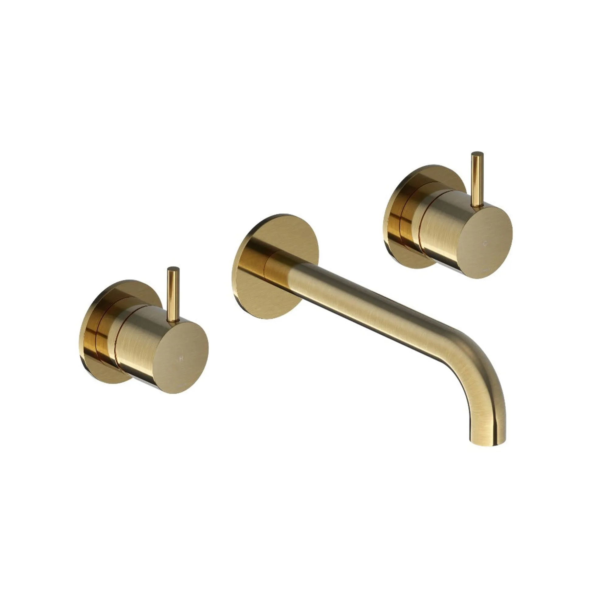 Cobber 3 Hole Wall Mounted Basin Mixer Tap