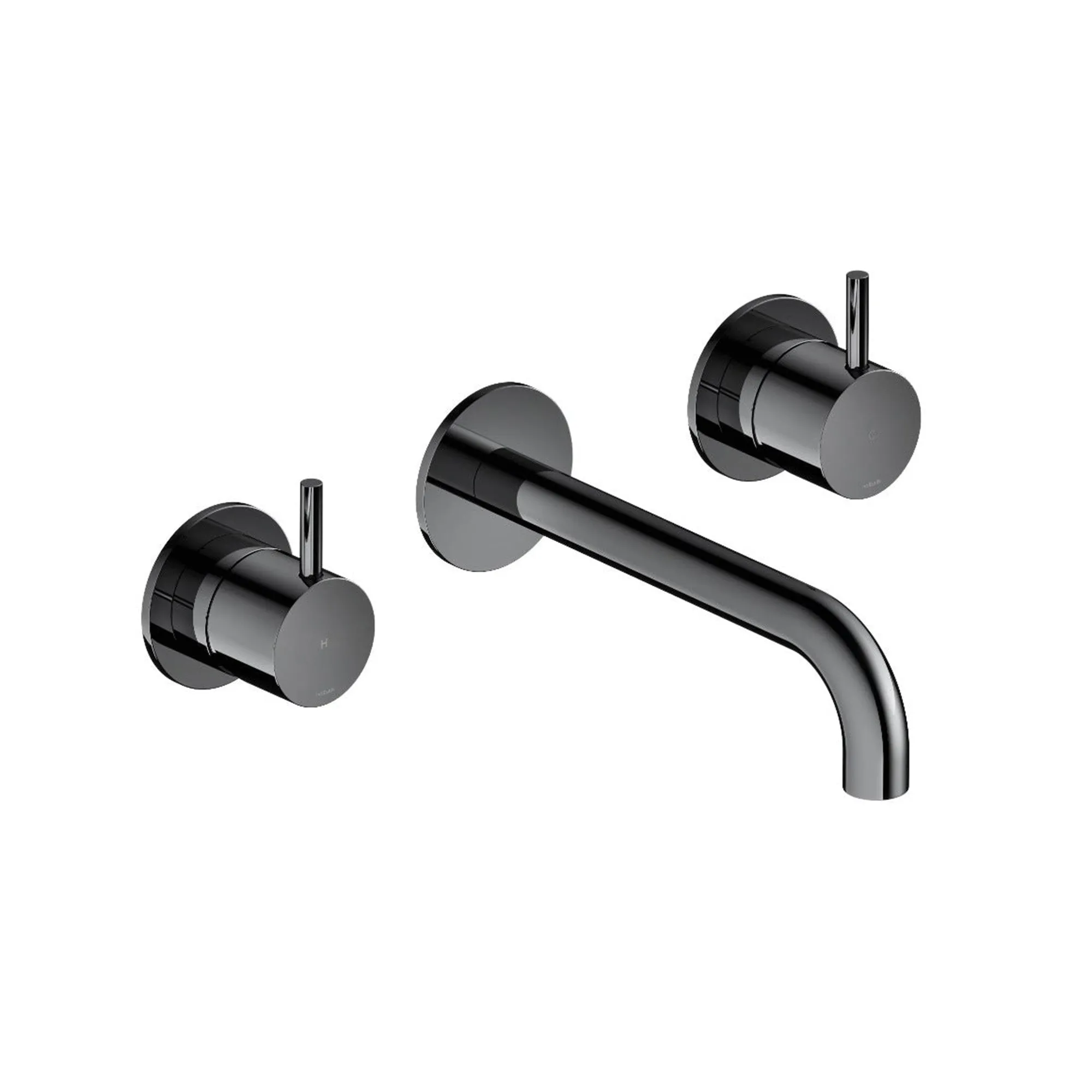 Cobber 3 Hole Wall Mounted Basin Mixer Tap