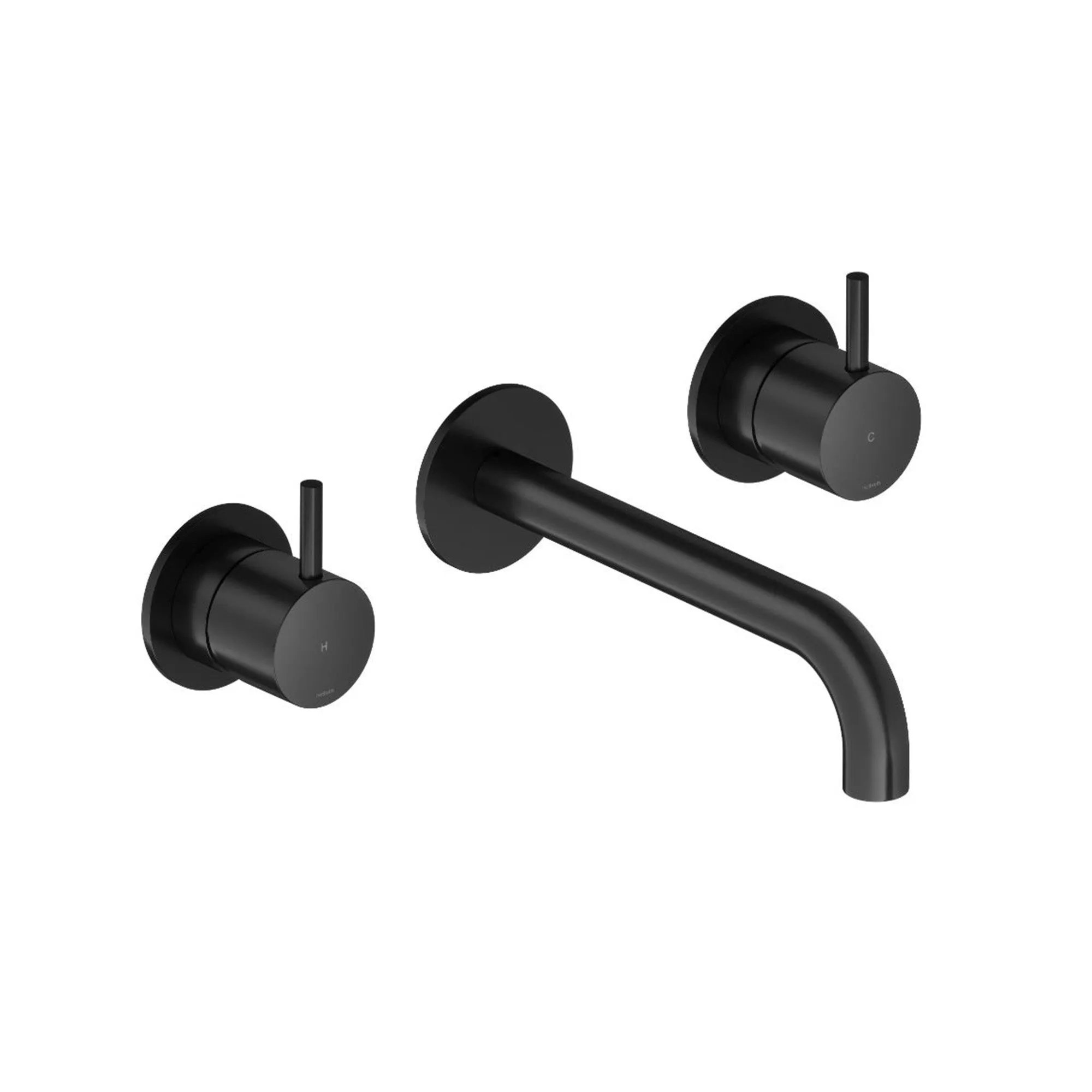 Cobber 3 Hole Wall Mounted Basin Mixer Tap