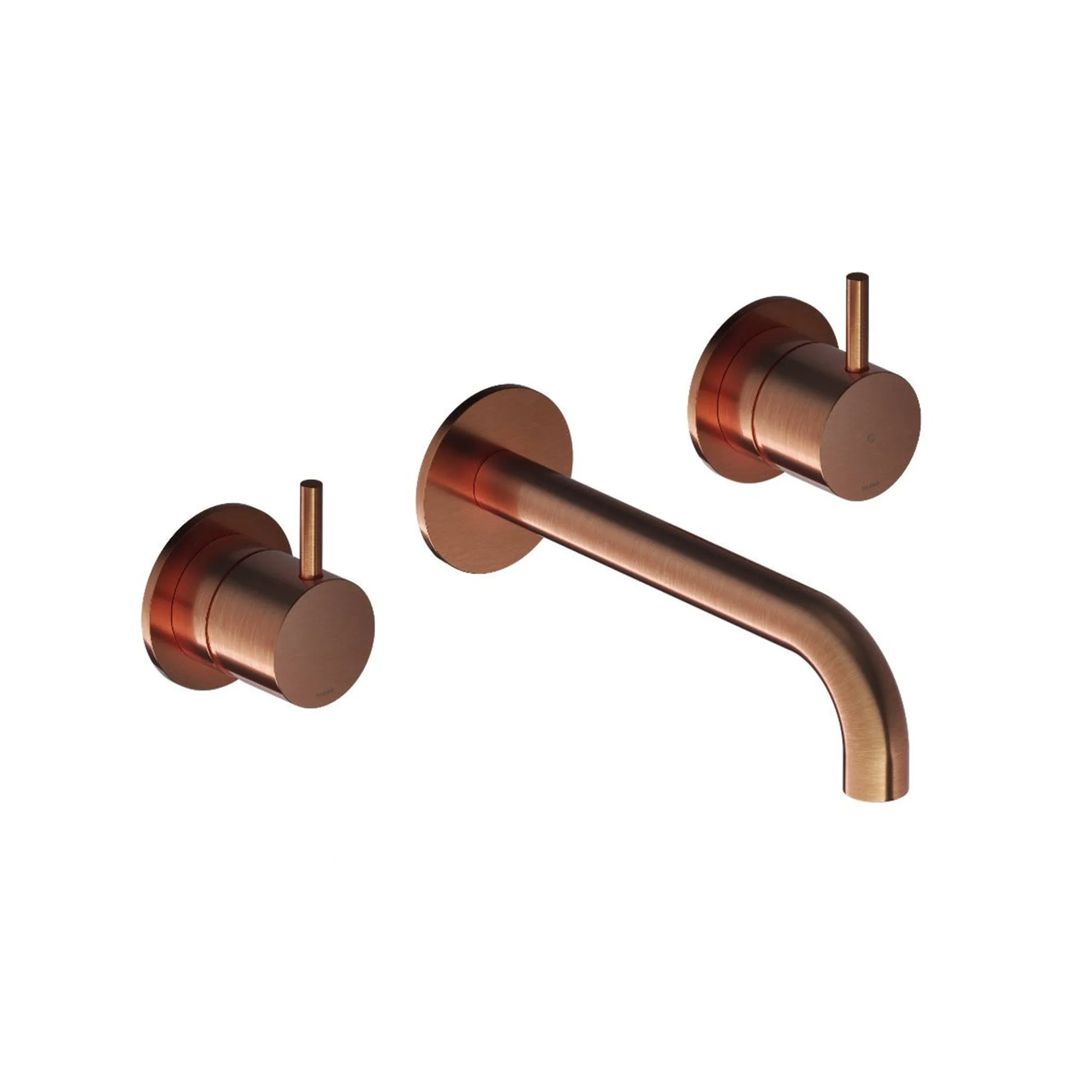 Cobber 3 Hole Wall Mounted Basin Mixer Tap