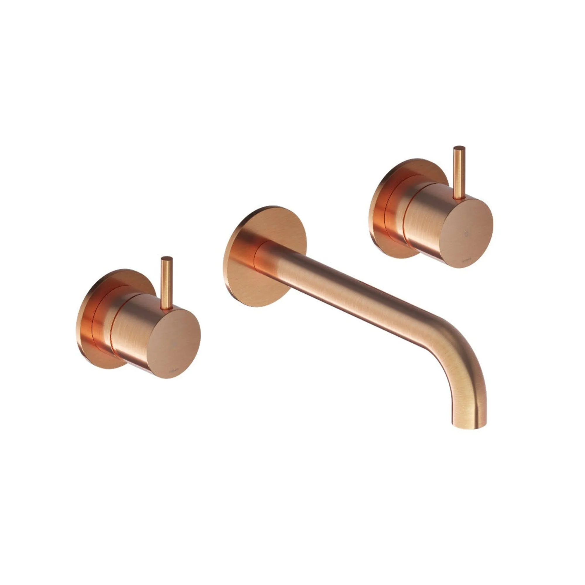 Cobber 3 Hole Wall Mounted Basin Mixer Tap