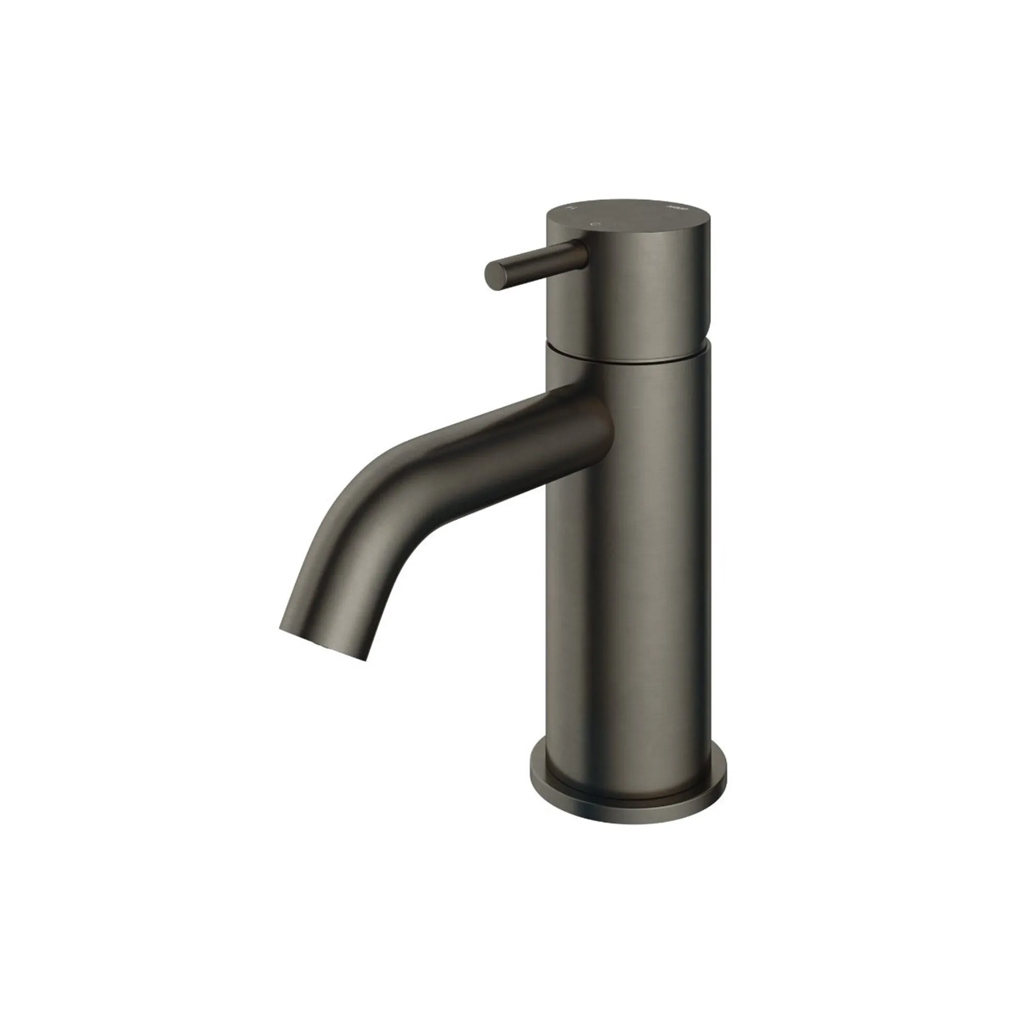 Cobber Basin Mixer Tap Curved Spout Monobloc