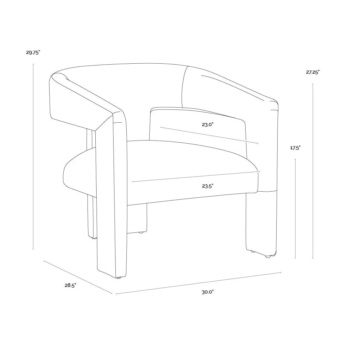 Cobourg Lounge Chair