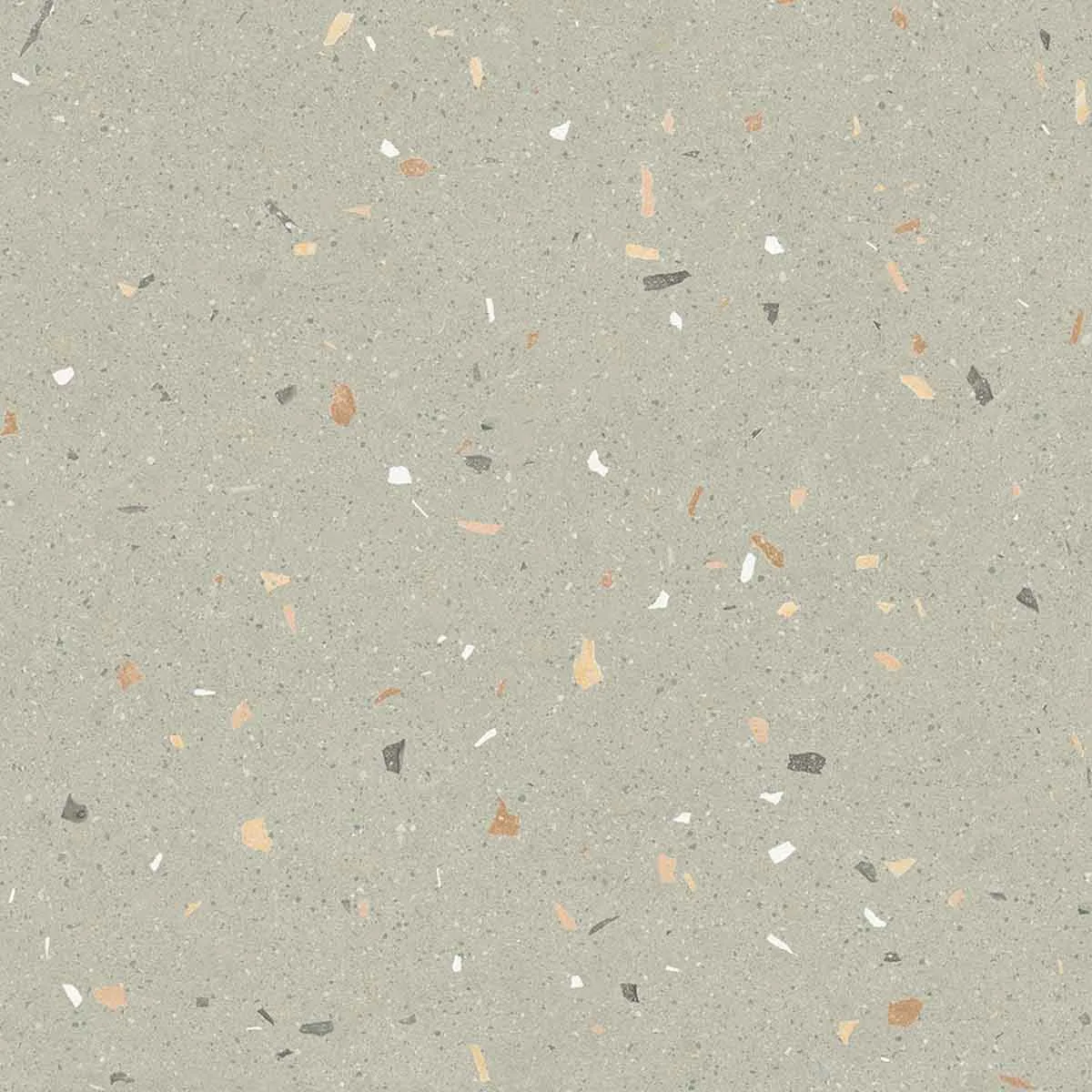 Croccante-R Menta Terrazzo Effect Porcelain Tile 80x80cm Matt