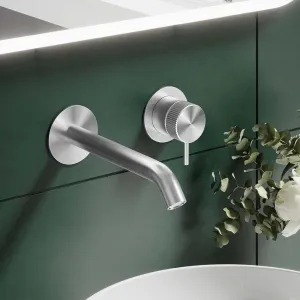 Crosswater 3ONE6 2 Hole Wall Mounted Basin Mixer Tap