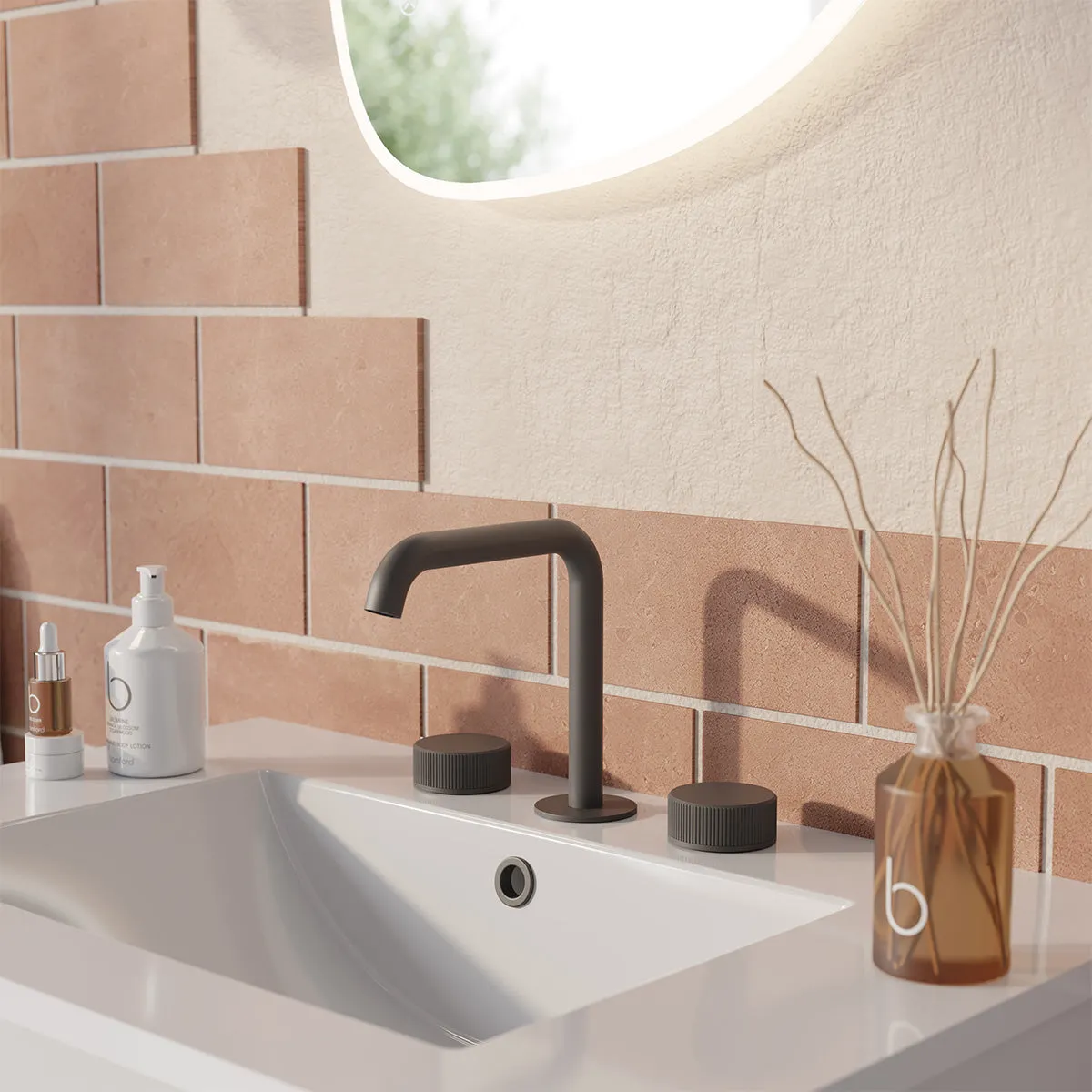 Crosswater 3ONE6 3 Hole Basin Mixer Tap