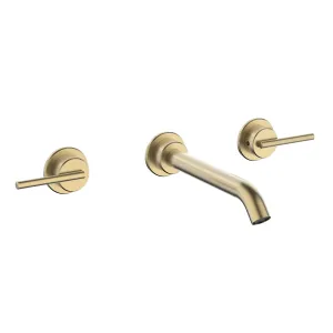 Crosswater 3ONE6 Lever 3 Hole Wall Mounted Basin Mixer Tap