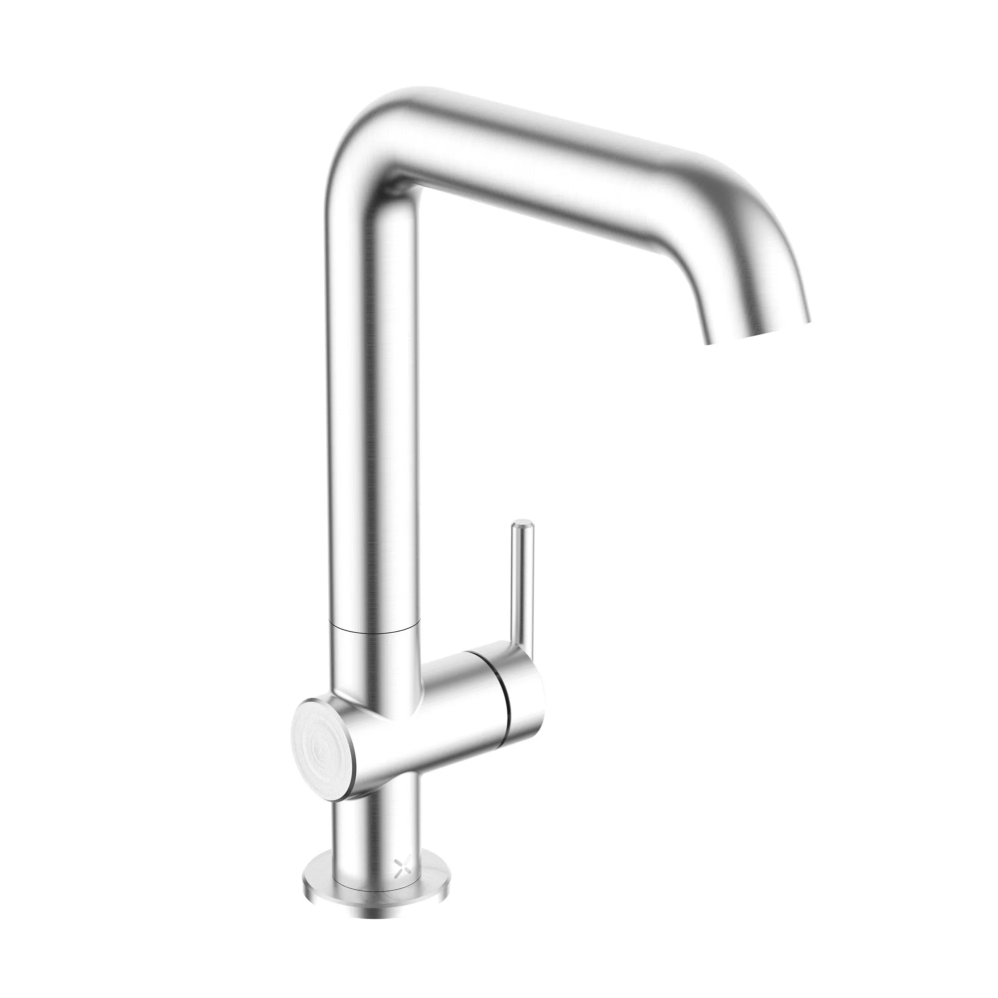 Crosswater 3ONE6 Lever Tall Basin Mixer Tap With Swivel Spout