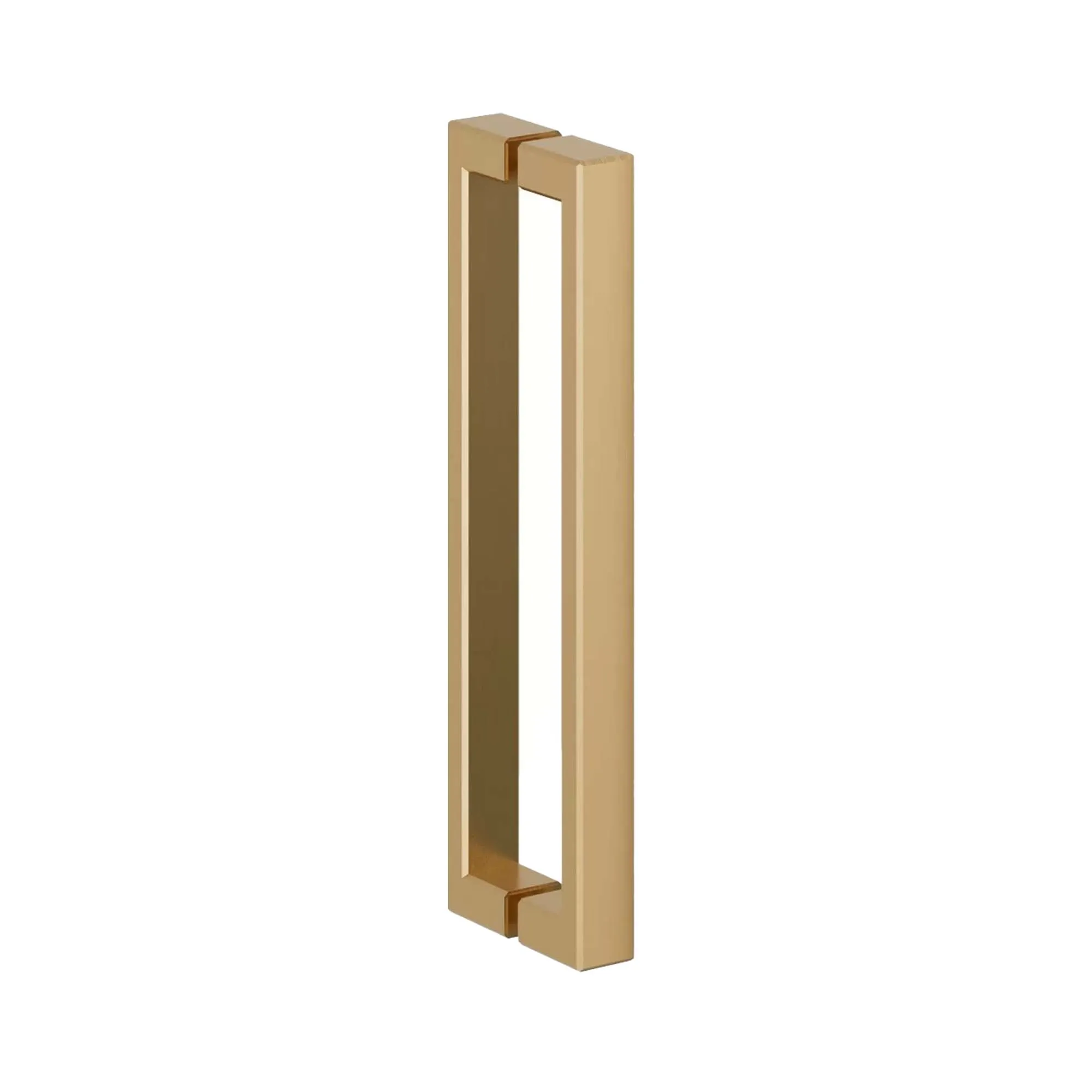 Crosswater Asura Sliding Shower Door & Side Panel - Brushed Brass