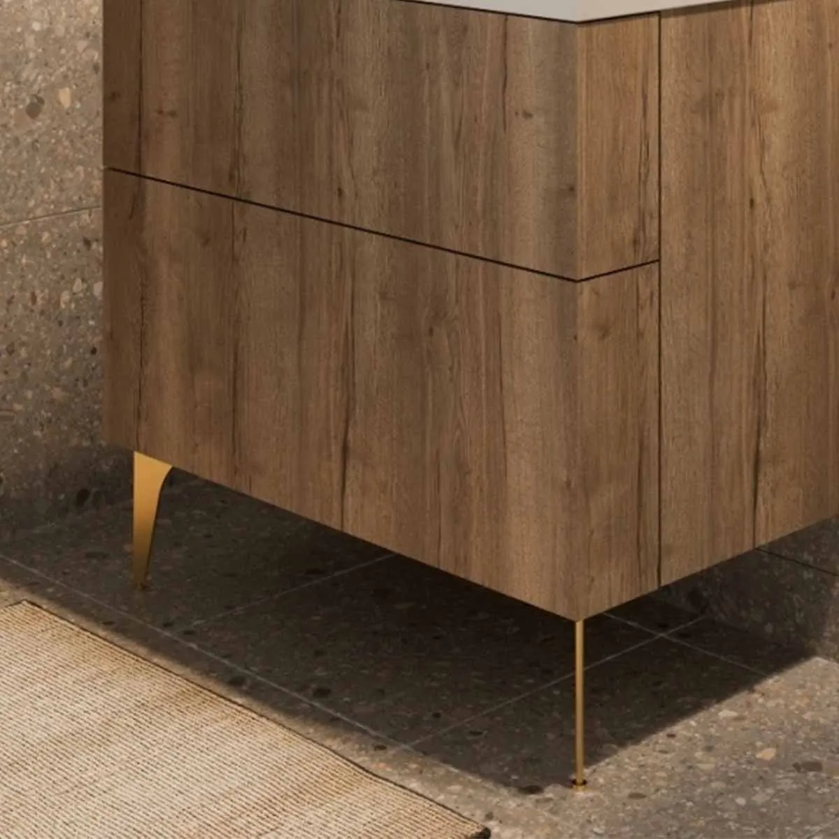 Crosswater Avenue Vanity Unit Legs - Pair