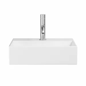 Crosswater Beck Cloakroom Washbasin - Gloss White