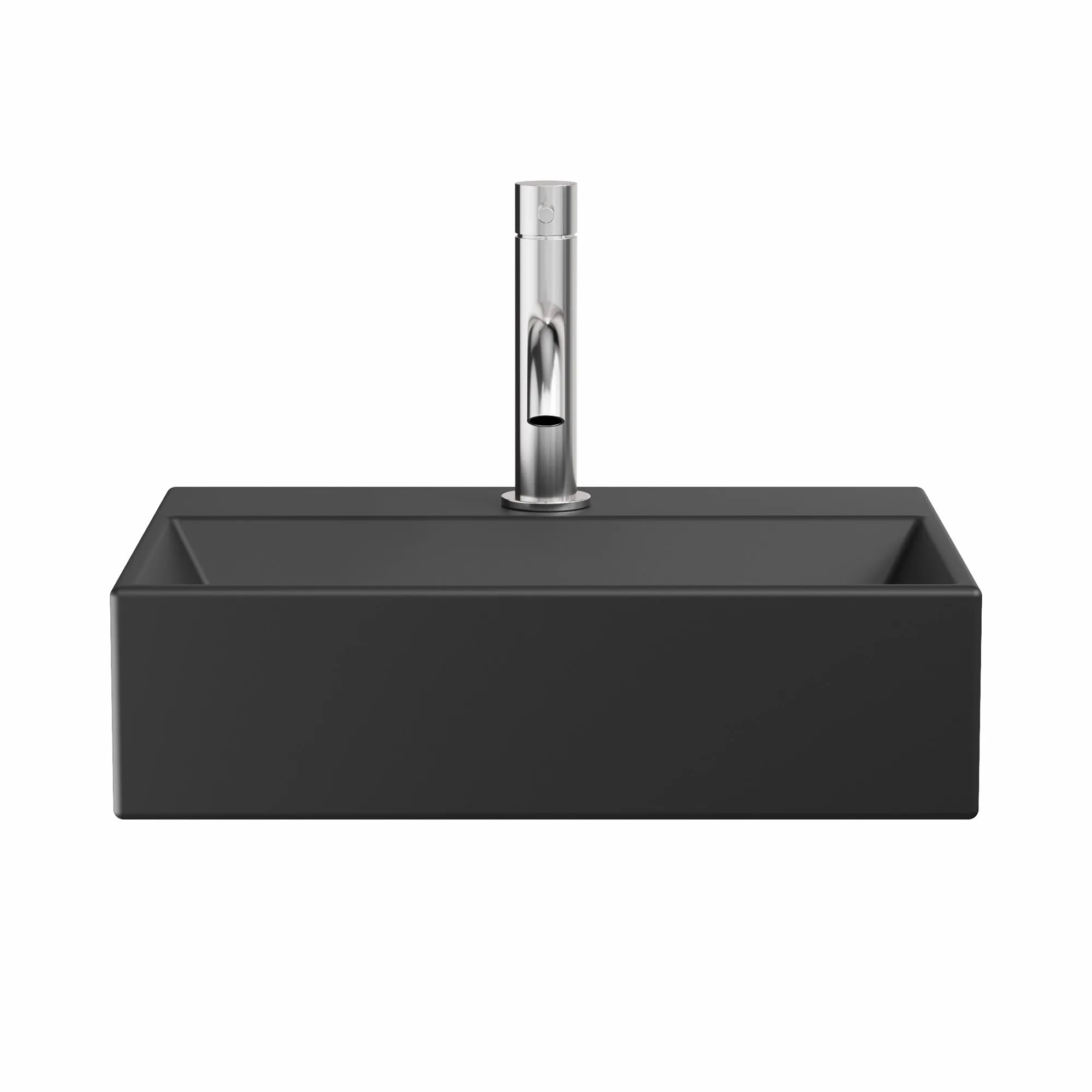Crosswater Beck Cloakroom Washbasin - Matt Black