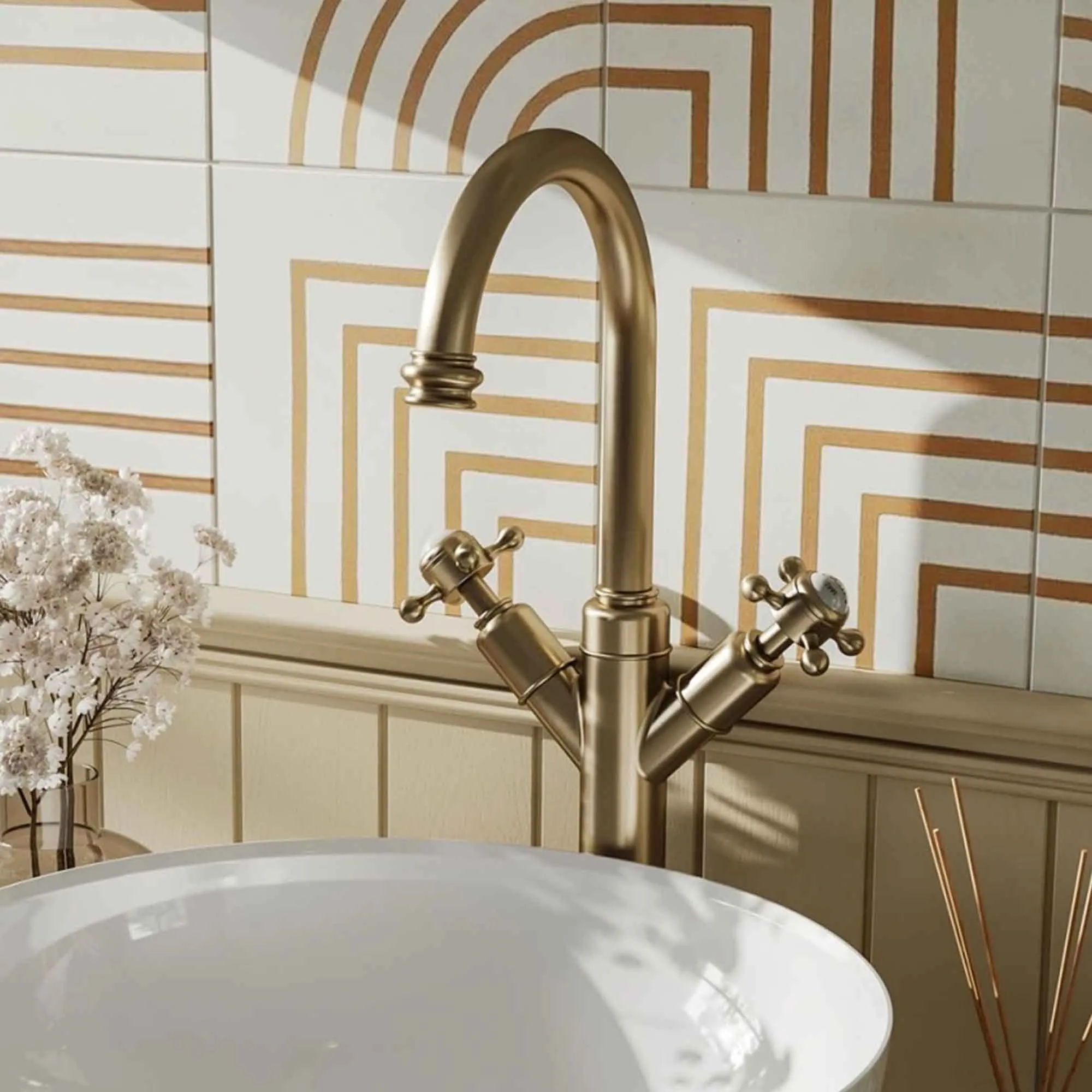 Crosswater Belgravia Tall Mono Basin Mixer Tap