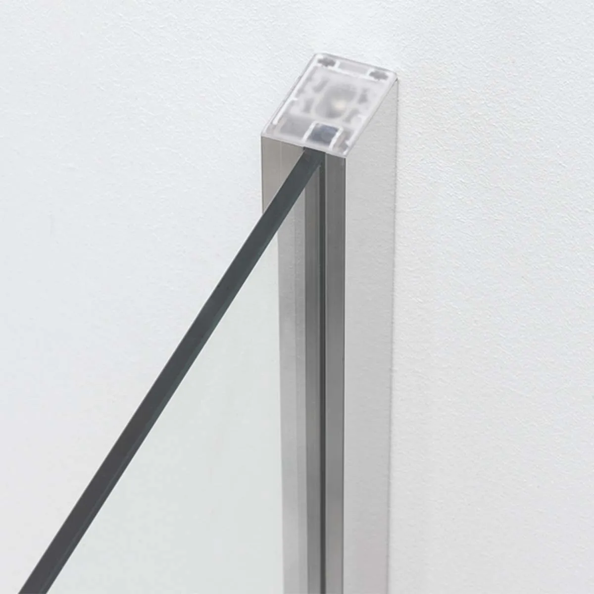 Crosswater Clear 6 Bi-Fold Shower Door & Side Panel - Silver
