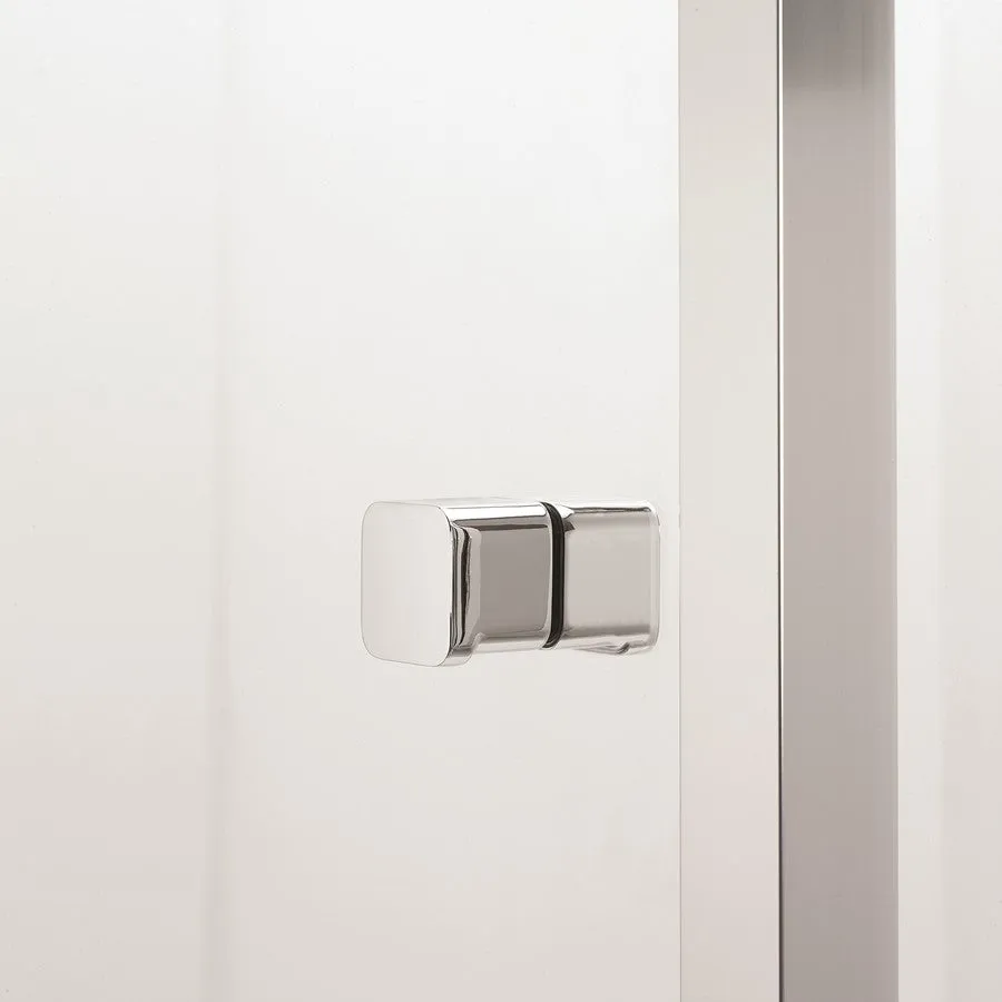 Crosswater Clear 6 Infold Shower Door & Side Panel - Silver