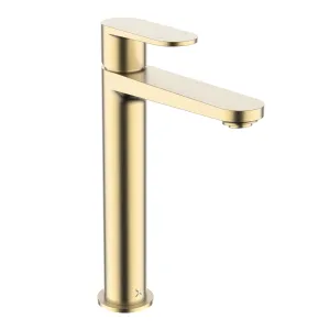 Crosswater Drift Tall Basin Mixer Tap with Click-Clack Waste