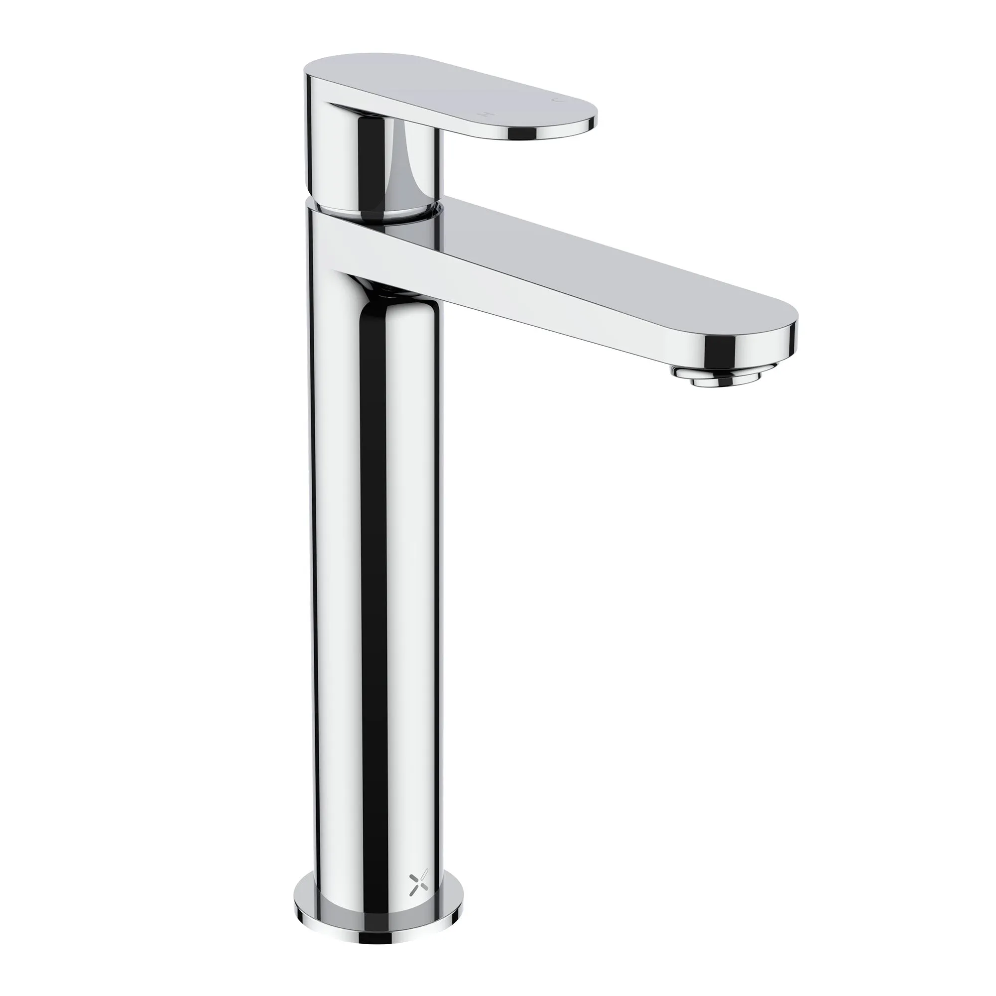 Crosswater Drift Tall Basin Mixer Tap with Click-Clack Waste