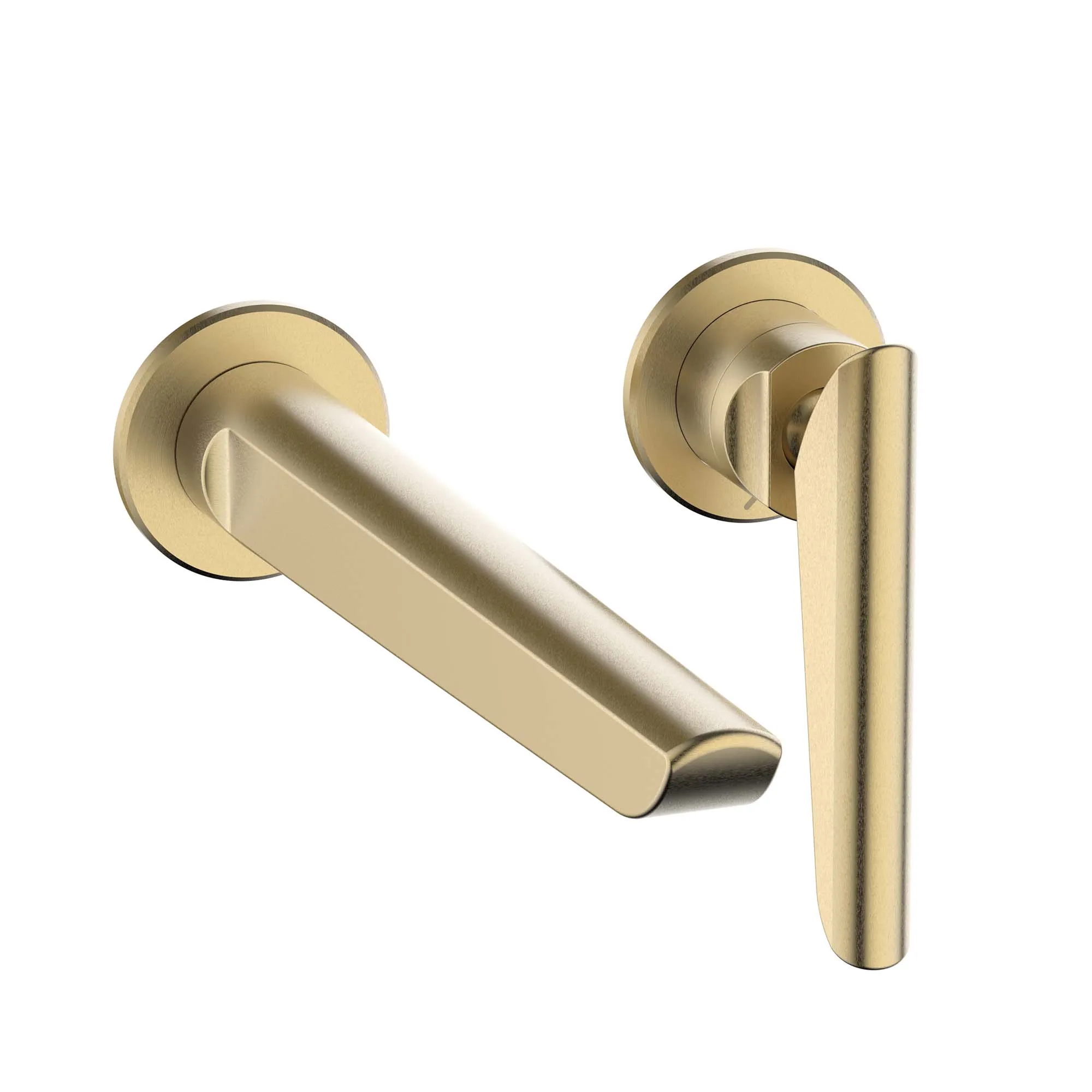 Crosswater Foile 2 Hole Wall Mounted Basin Mixer Tap