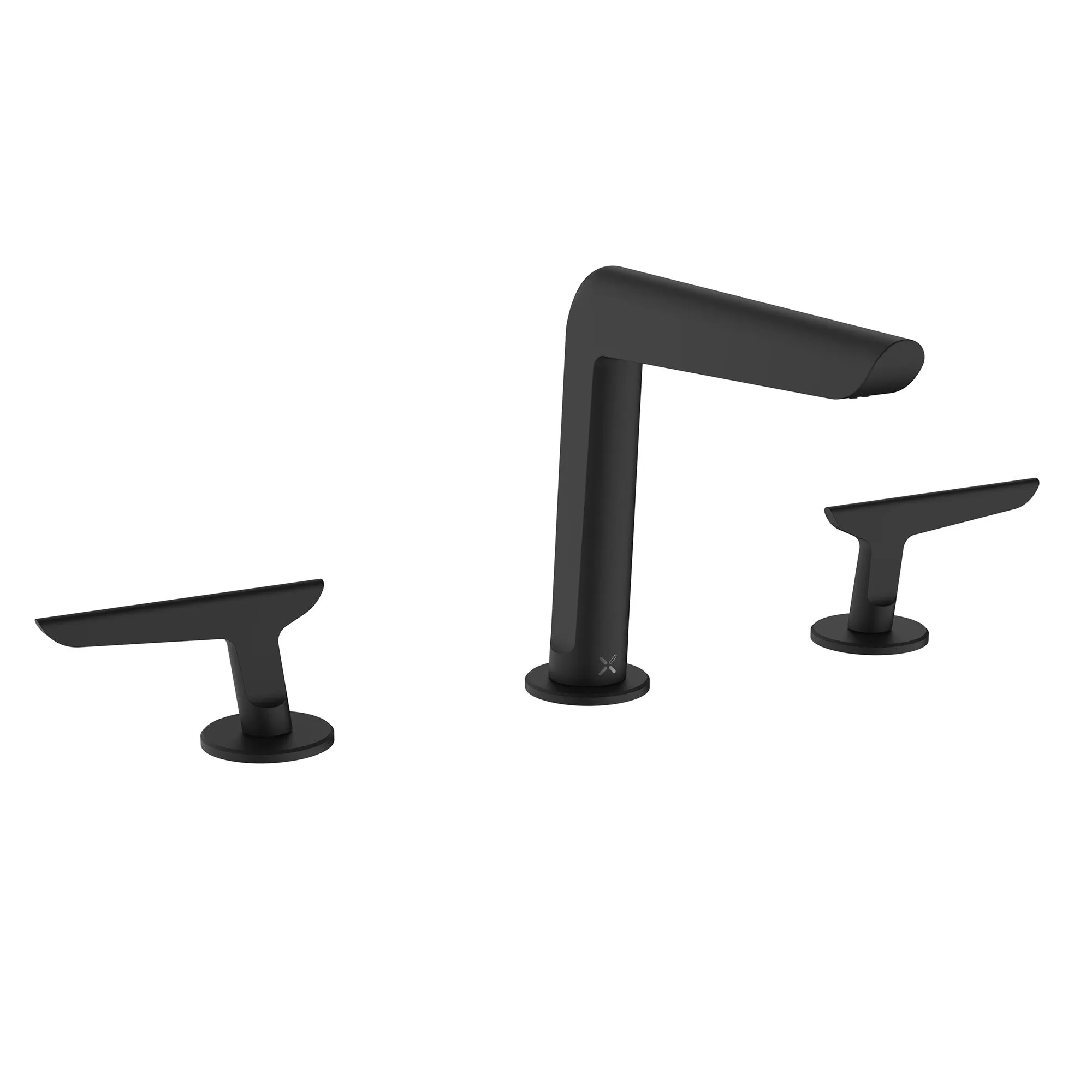 Crosswater Foile 3 Hole Deck Mounted Basin Mixer Tap