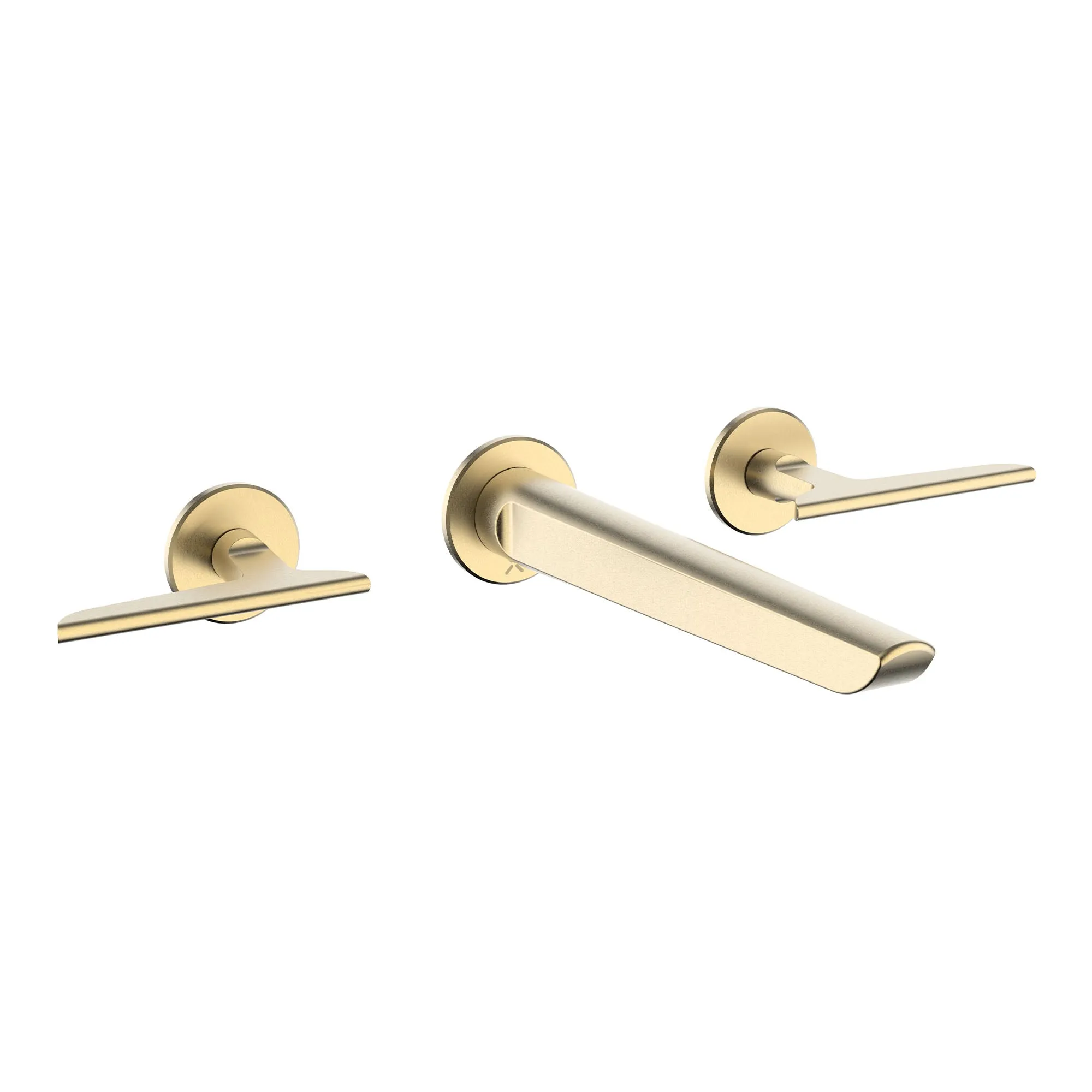 Crosswater Foile 3 Hole Wall Mounted Basin Mixer Tap