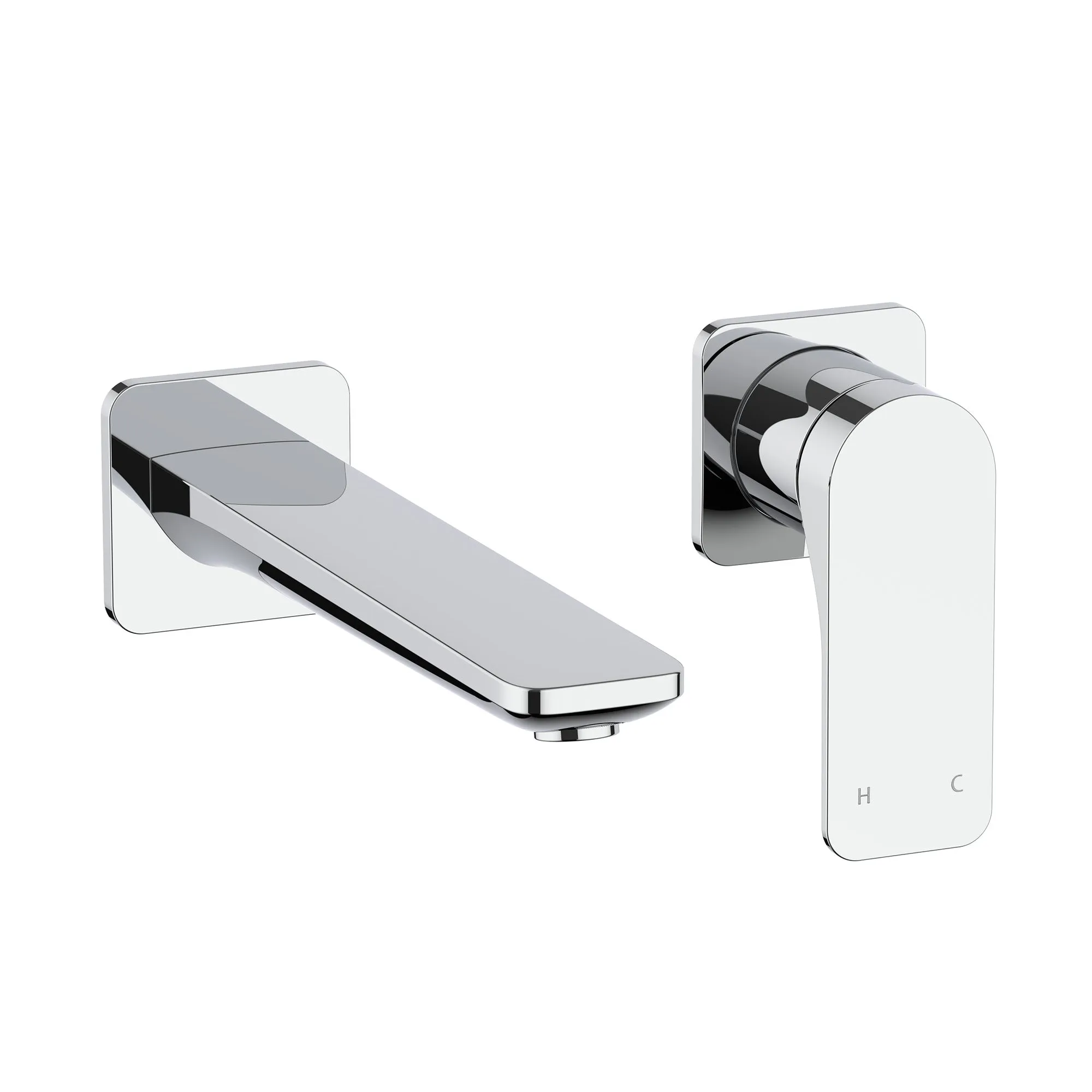 Crosswater Fuse 2 Hole Wall Mounted Basin Mixer Tap