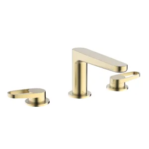 Crosswater Lazo 3 Hole Deck Mounted Basin Mixer Tap