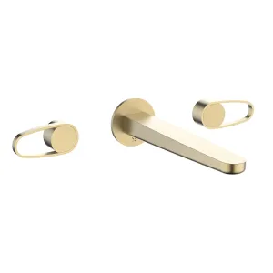 Crosswater Lazo 3 Hole Wall Mounted Basin Mixer Tap