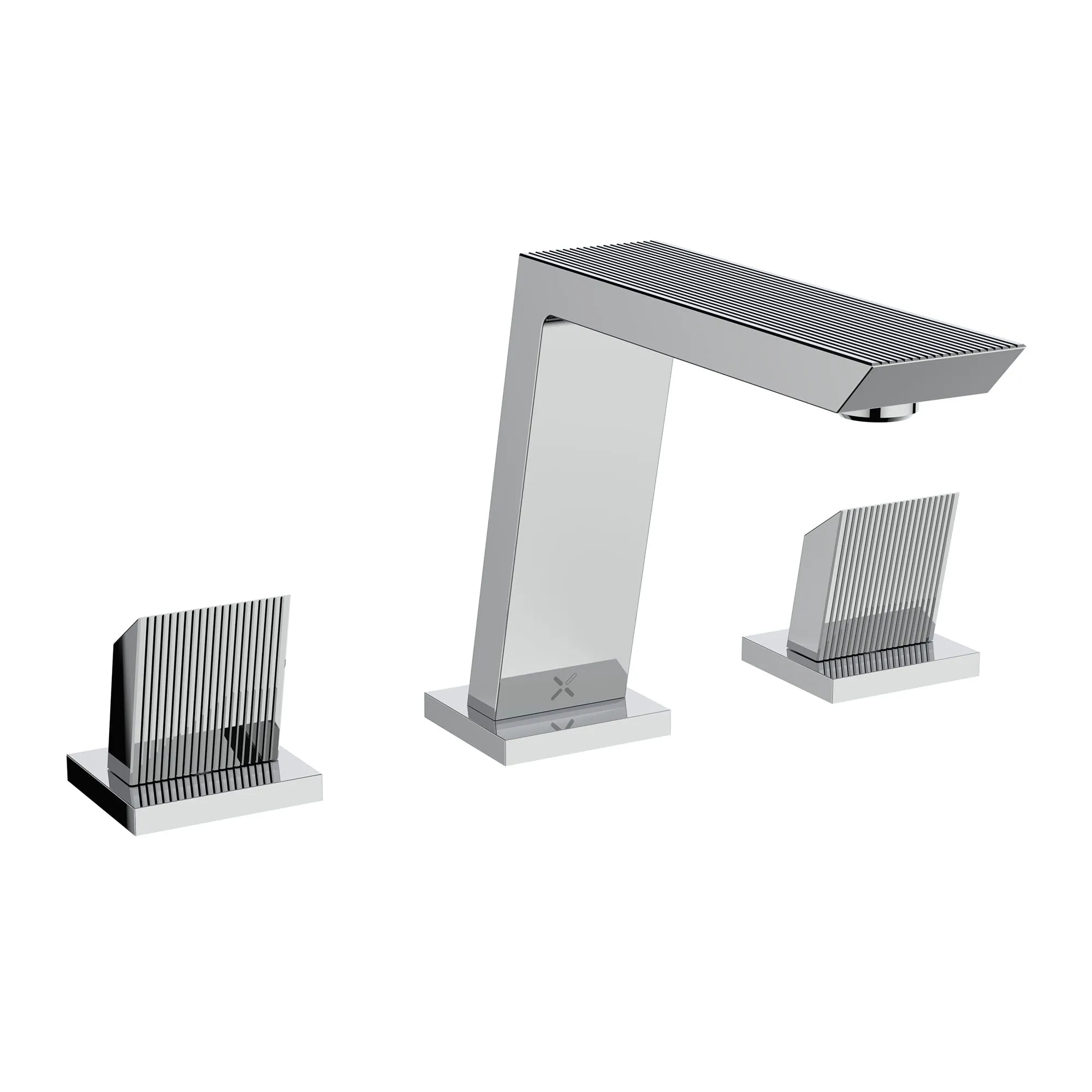 Crosswater Limit 3 Hole Deck Mounted Basin Mixer Tap