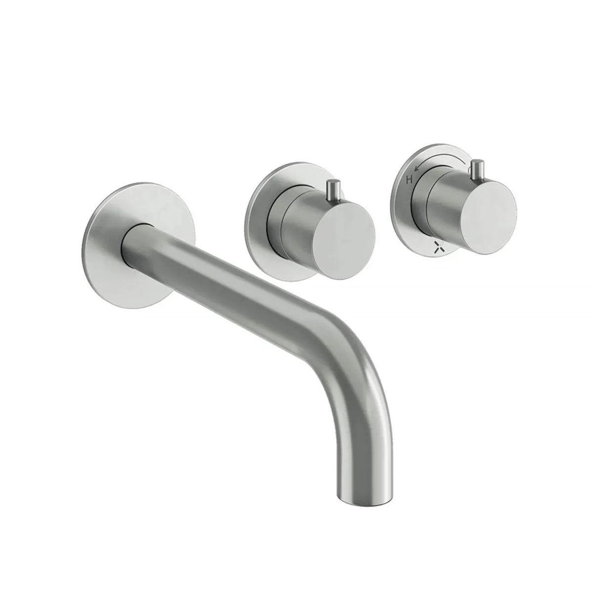 Crosswater Module 3-Hole Wall Mounted Bath Mixer