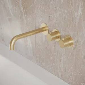 Crosswater Module 3-Hole Wall Mounted Bath Mixer
