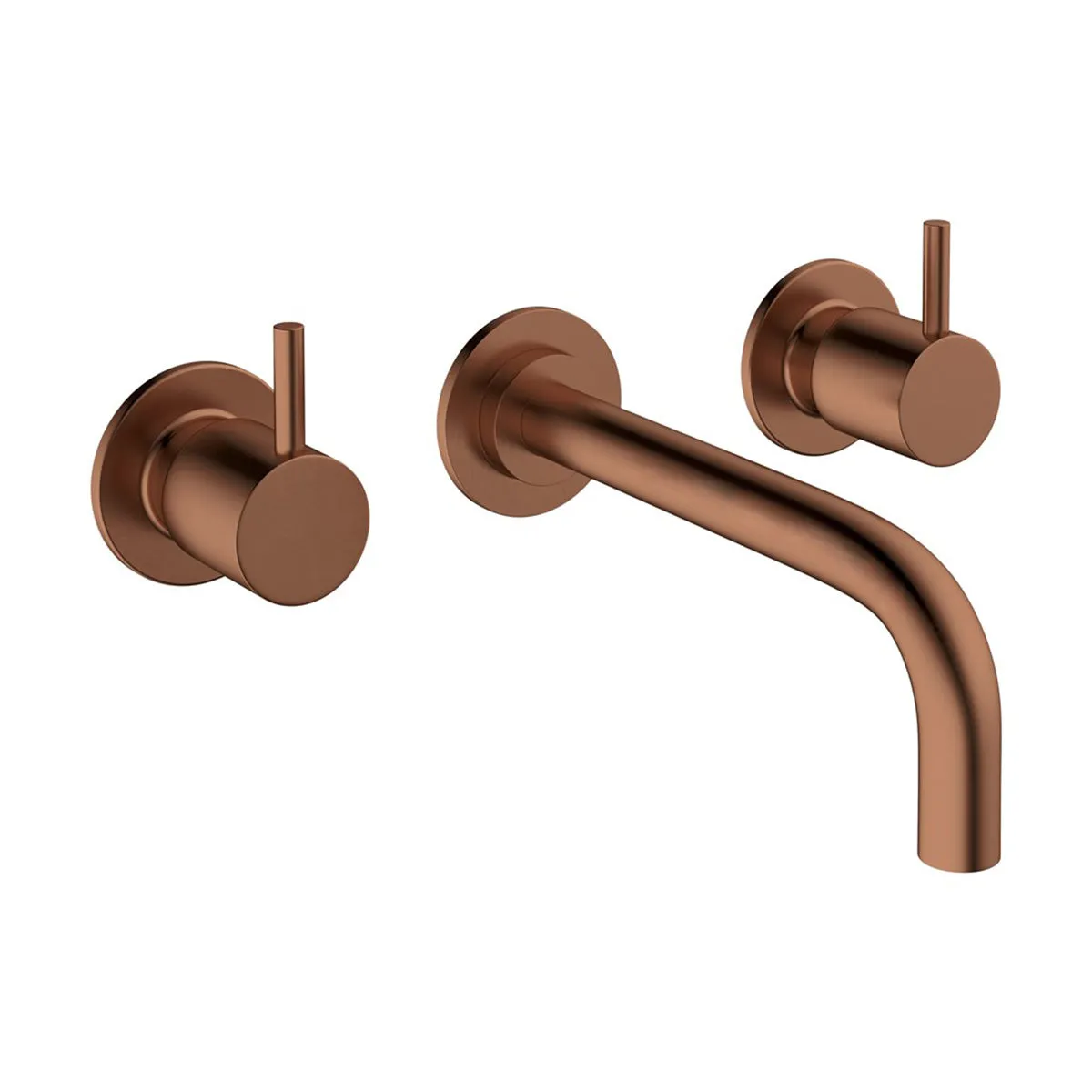 Crosswater MPRO 3-Hole Wall Mounted Basin Mixer Tap