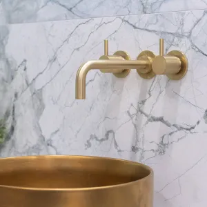 Crosswater MPRO 3-Hole Wall Mounted Basin Mixer Tap