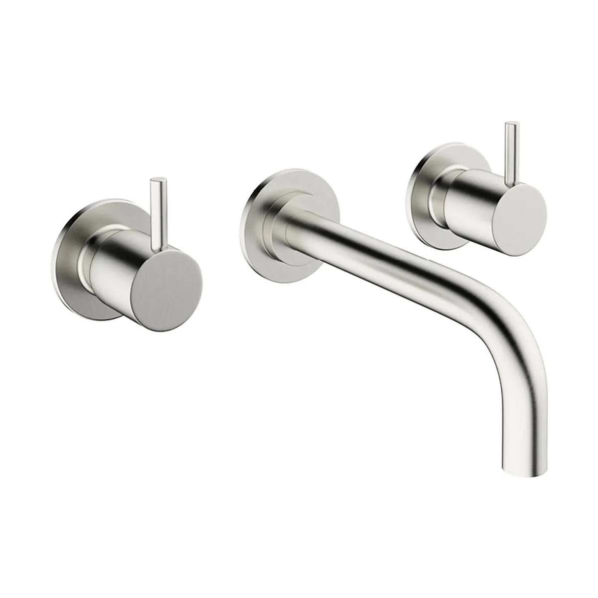 Crosswater MPRO 3-Hole Wall Mounted Basin Mixer Tap