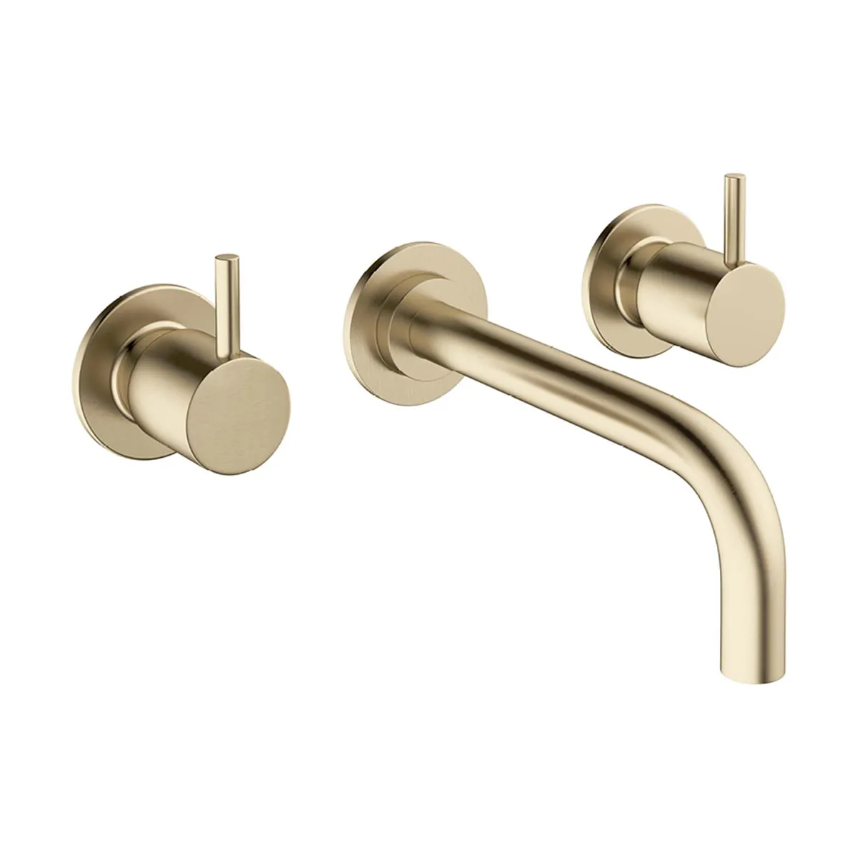 Crosswater MPRO 3-Hole Wall Mounted Bath Mixer
