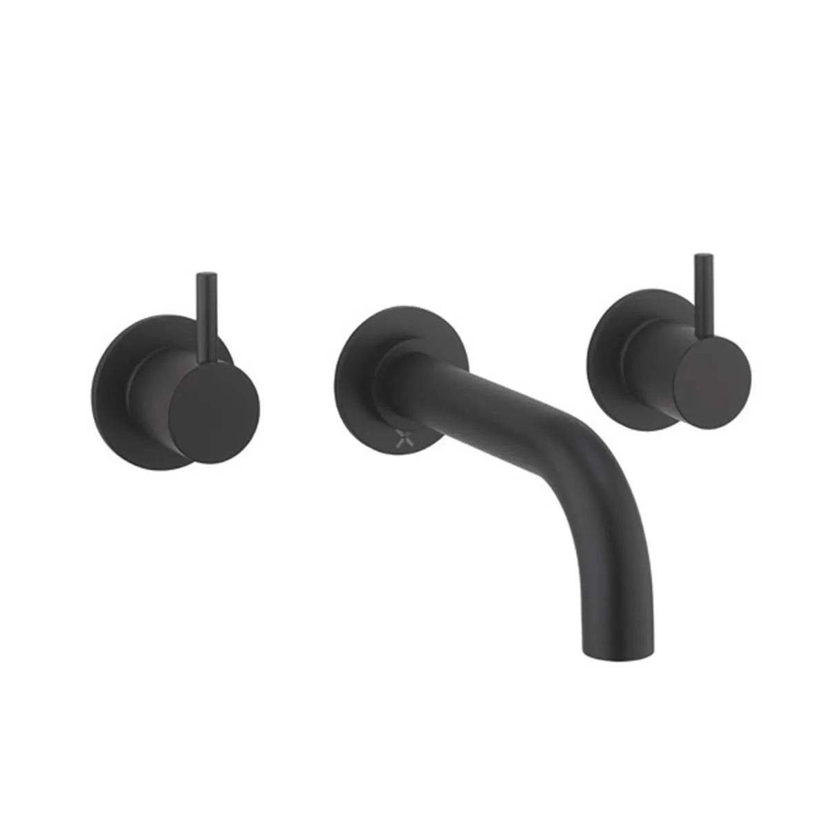 Crosswater MPRO 3-Hole Wall Mounted Bath Mixer
