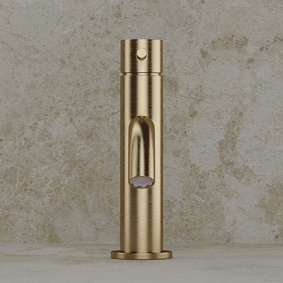 Crosswater MPRO Basin Mixer Tap With Knurled Head