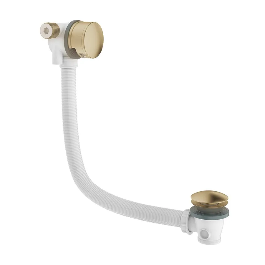 Crosswater MPRO Bath Filler With Click-Clack Waste
