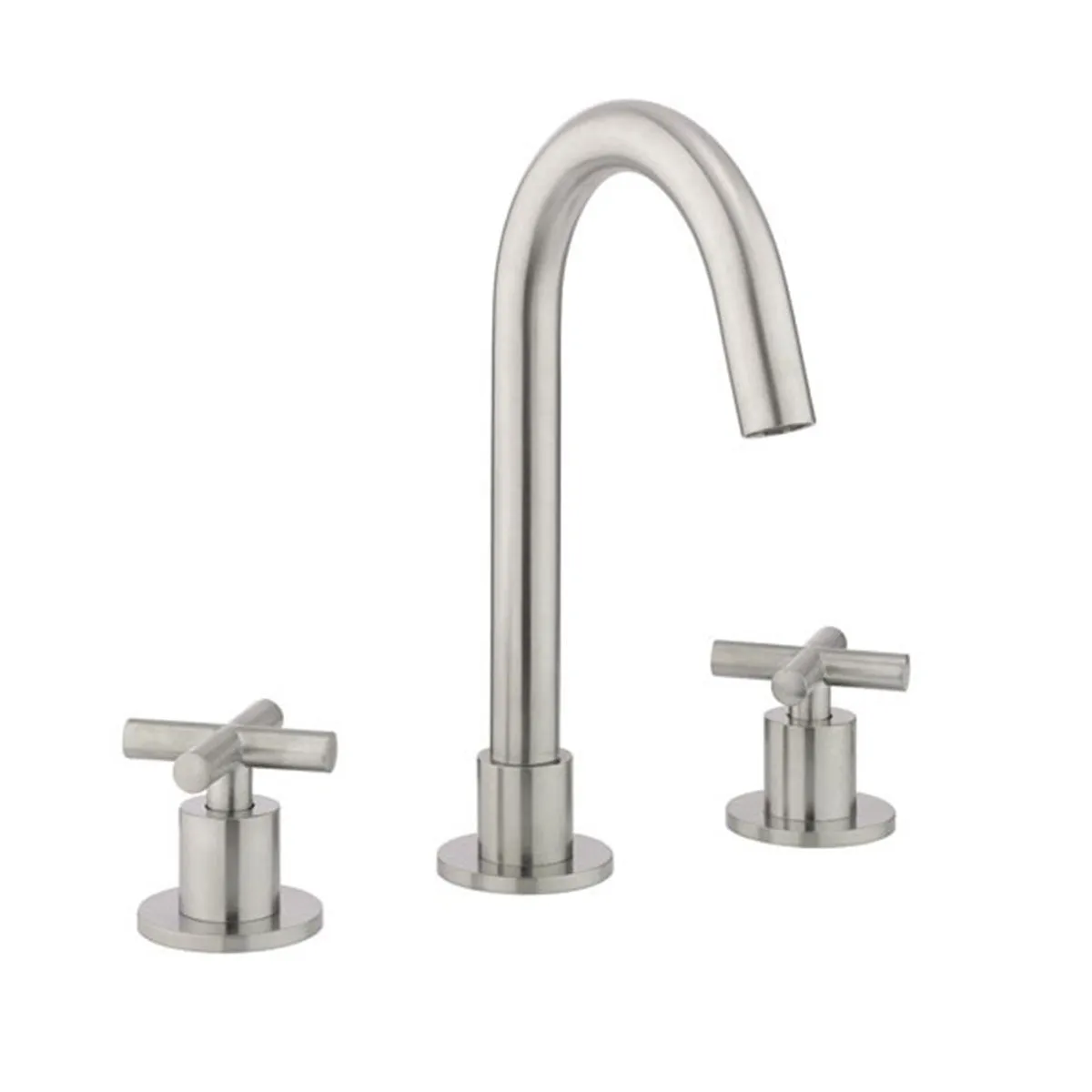 Crosswater MPRO Crosshead Highneck 3 Hole Basin Mixer Tap