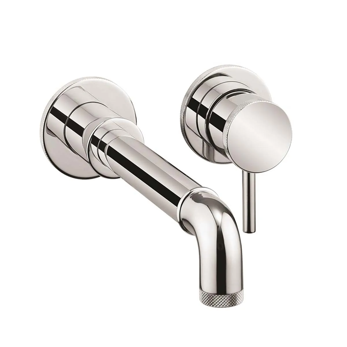 Crosswater MPRO Industrial 2 Hole Wall Mounted Basin Mixer Tap