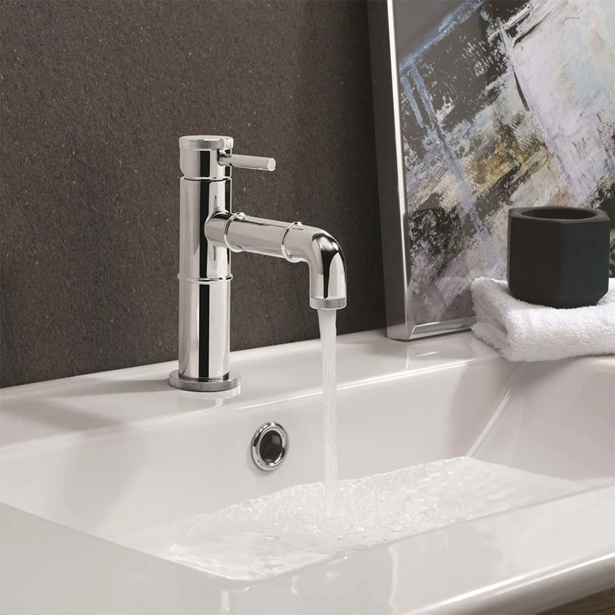 Crosswater MPRO Industrial Basin Mixer Tap Monobloc