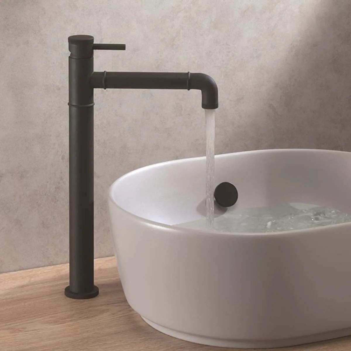 Crosswater MPRO Industrial Tall Mono Basin Mixer Tap